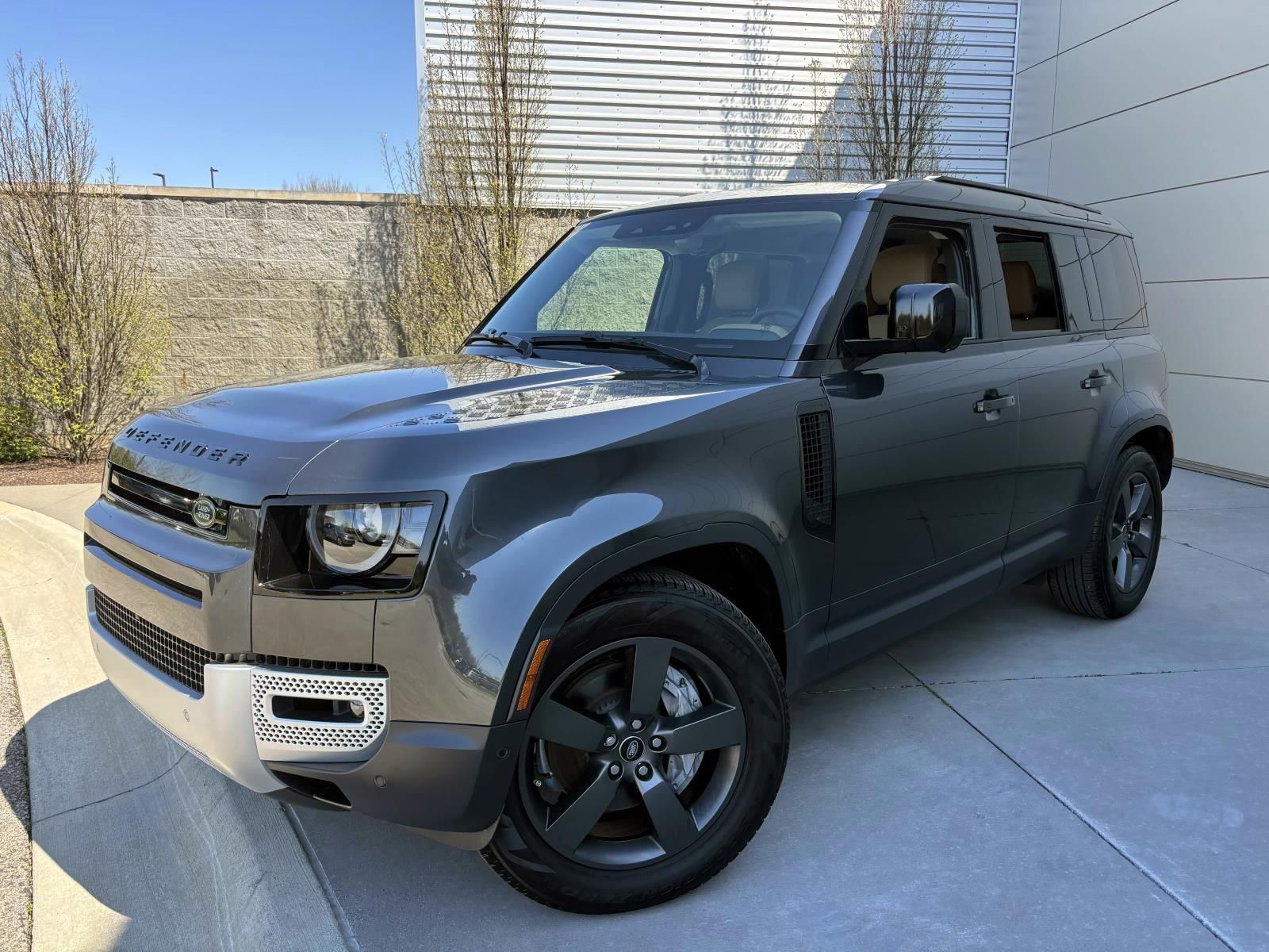 Gray (Carpathian Grey Metallic) 2025 Land Rover Defender 110 P400 S AWD SUV / Crossover All-Wheel Drive 8-Speed Automatic