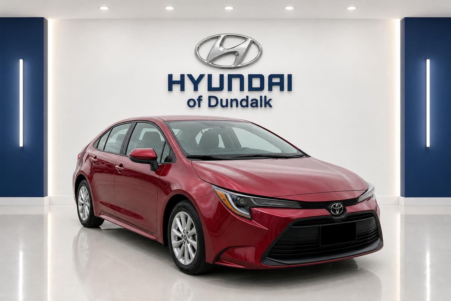 Pearl 2023 Toyota Corolla Sedan Front-Wheel Drive Continuously Variable Transmission