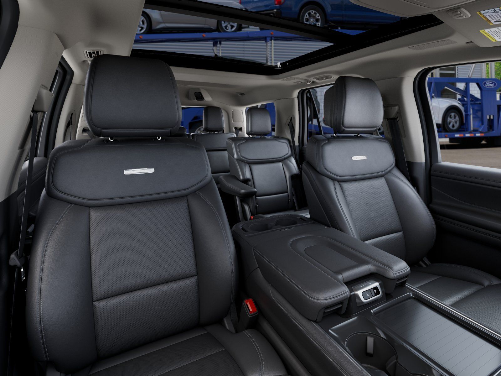 New 2027 Agate Black Metallic Ford Platinum image 10