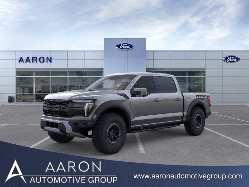 Gray Metallic 2025 Ford F-150 Pickup Truck Four-Wheel Drive Automatic