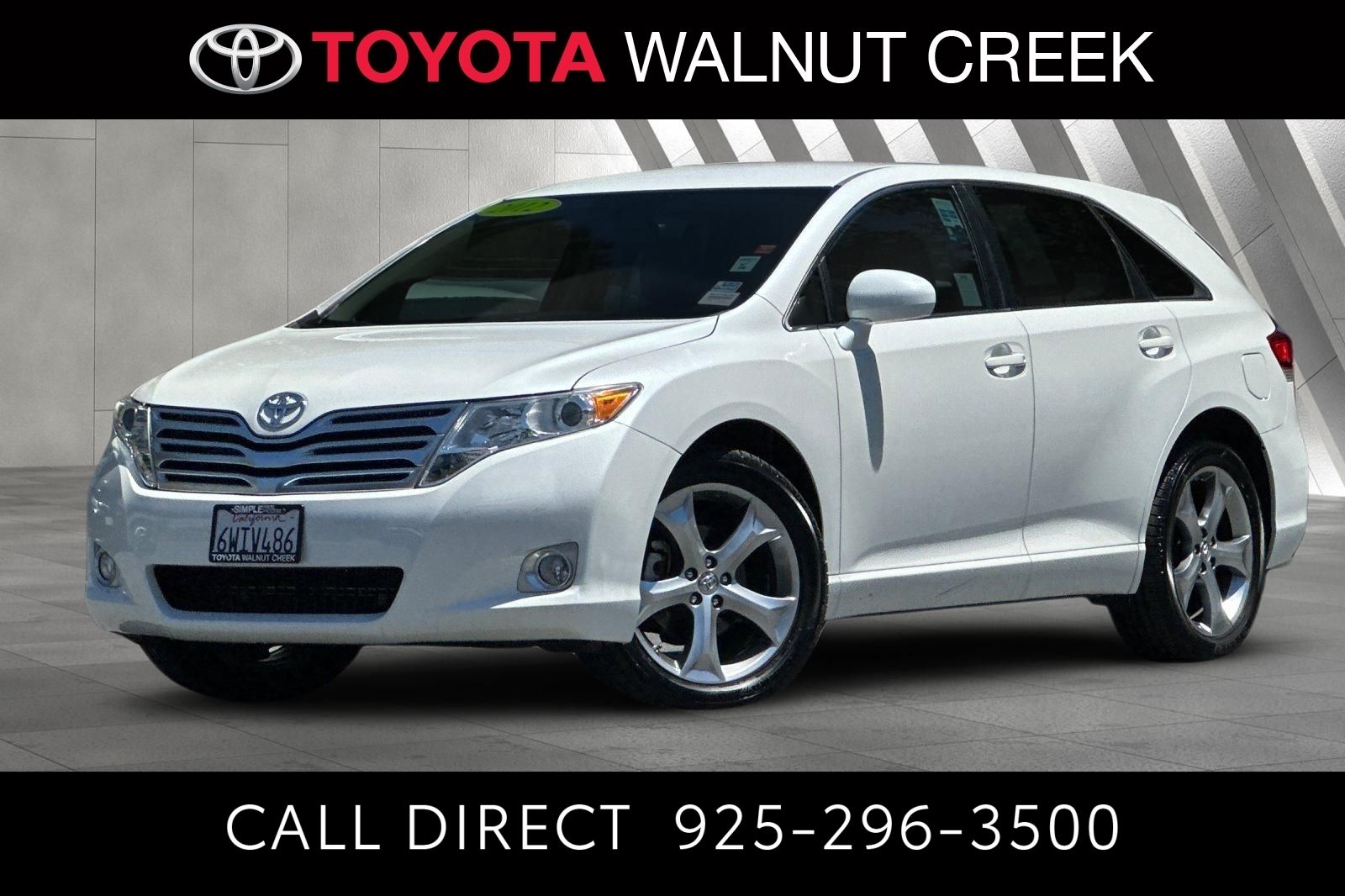 White (Blizzard Pearl) 2012 Toyota Venza SUV / Crossover All-Wheel Drive 6-Speed Automatic Overdrive