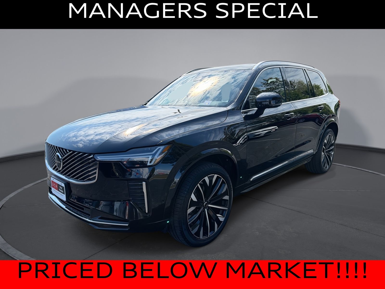 Black 2025 Volvo XC90 SUV / Crossover All-Wheel Drive Automatic