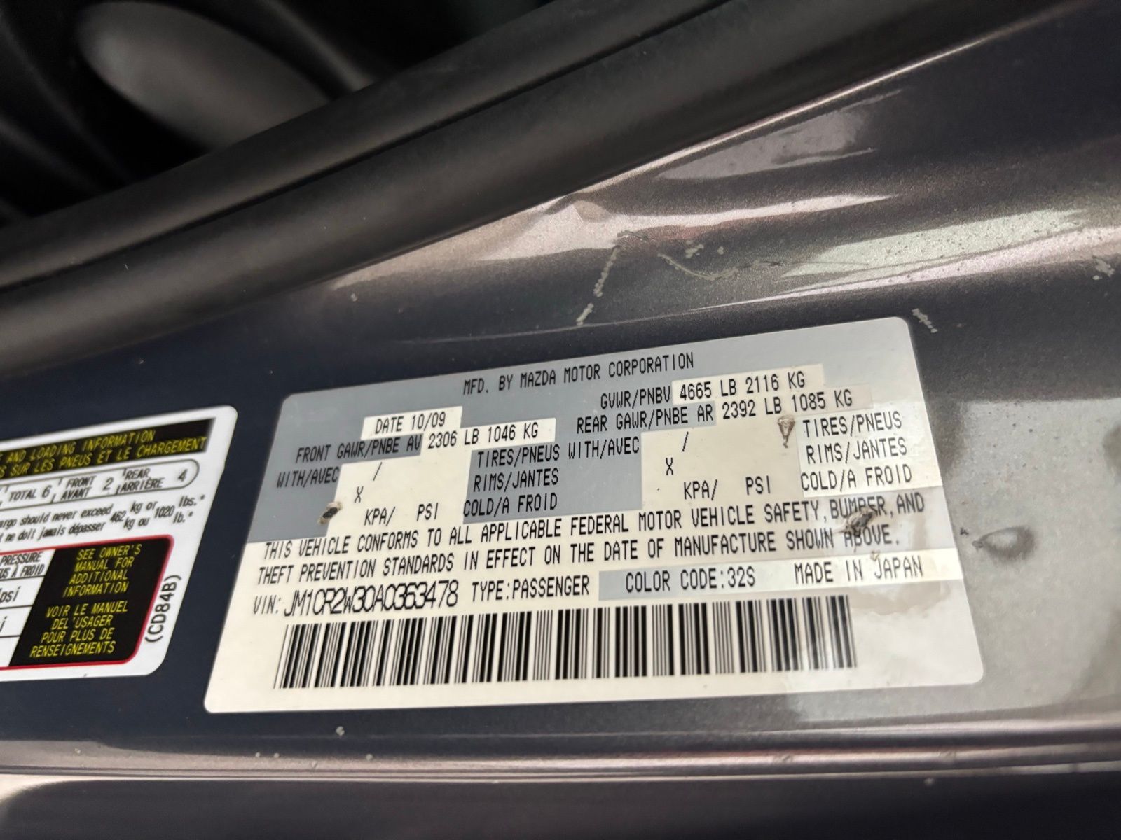 Used Car 2010 Mazda Mazda5  Sport For Sale In Austin, Texas