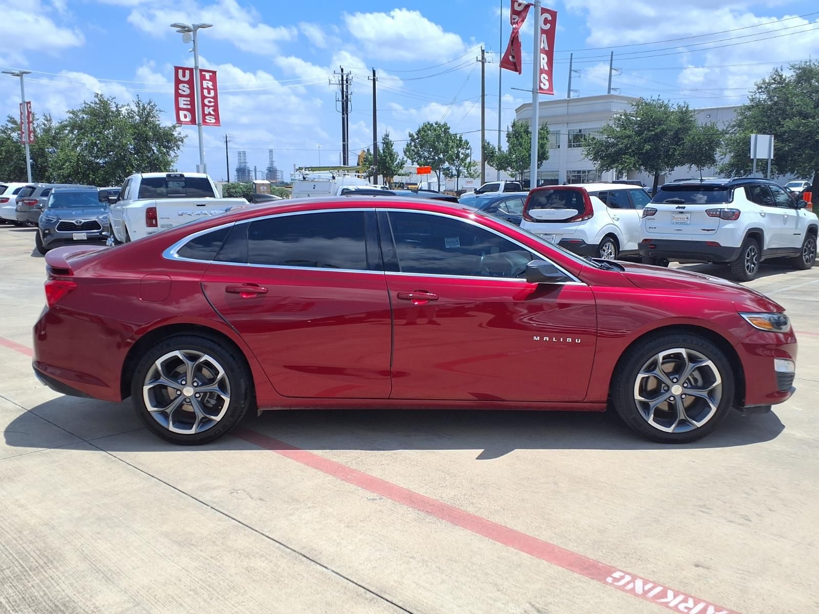 2019 Chevrolet Malibu RS Red at Durrett Motor Company