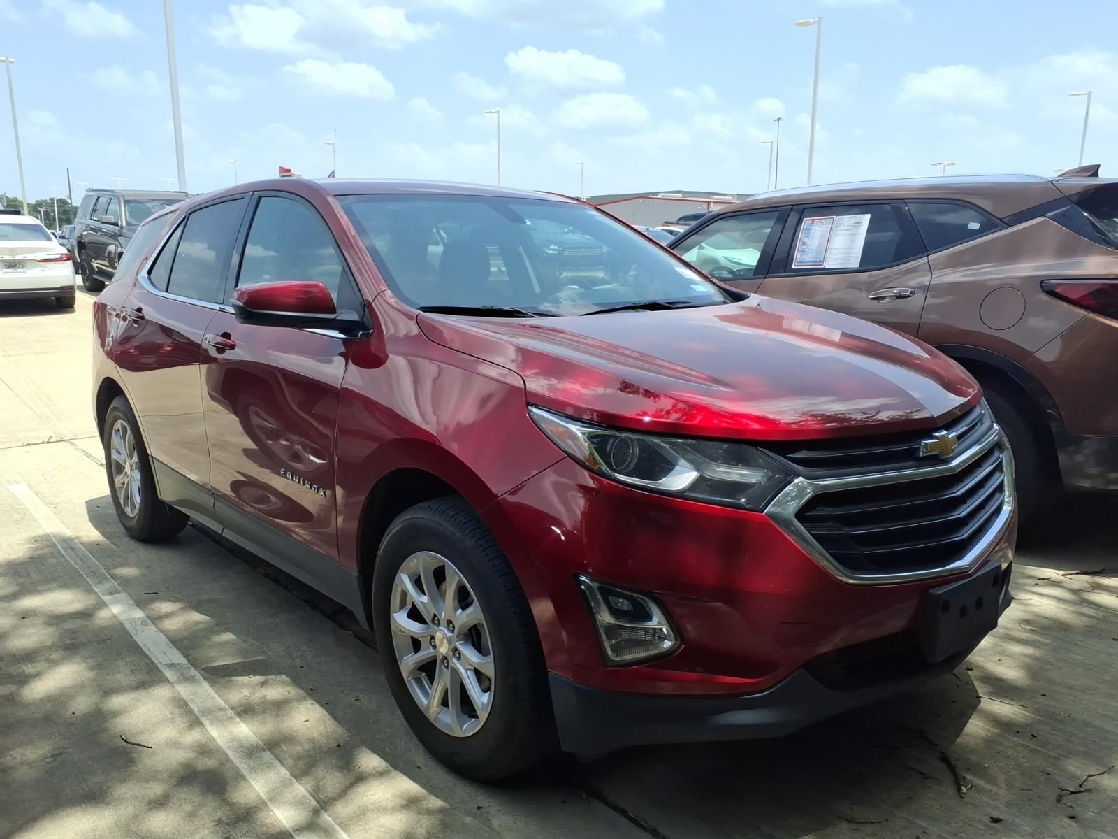 2019 Chevrolet Equinox LT Red at Texan Dodge Chrysler Jeep Ram