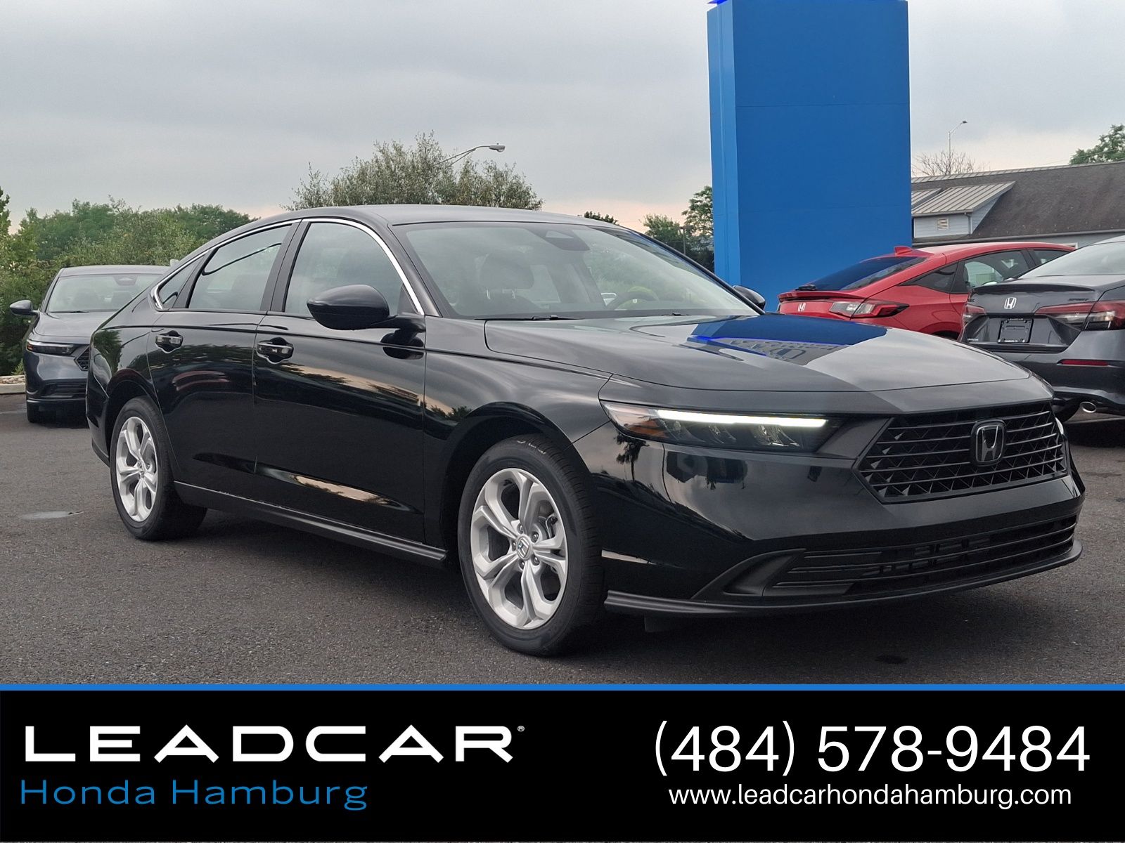 Crystal Black Pearl 2026 Honda Accord Sedan Front-Wheel Drive Continuously Variable Transmission