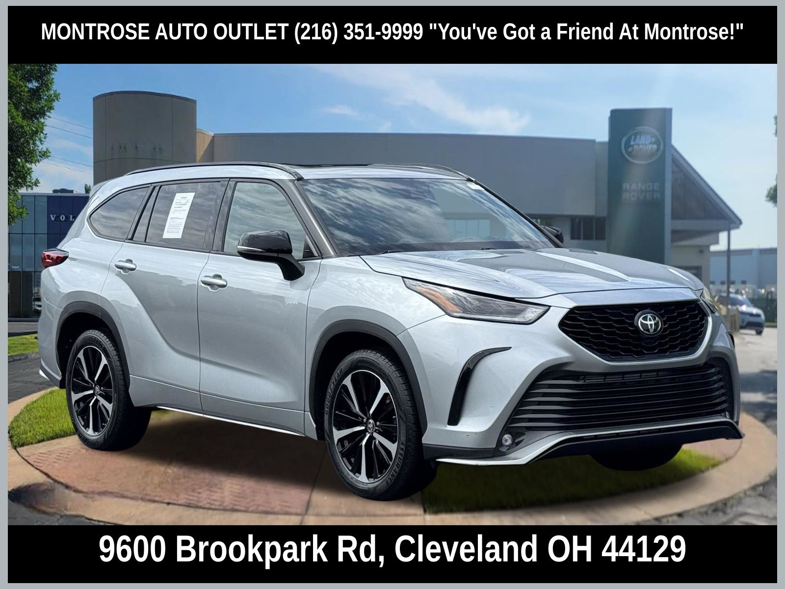 Celestial Silver Metallic 2021 Toyota Highlander SUV / Crossover All-Wheel Drive 8-Speed Automatic