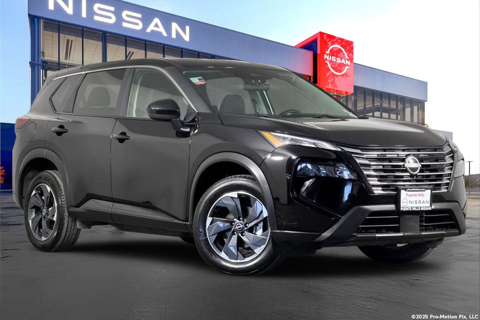 Super Black 2024 Nissan Rogue SUV / Crossover All-Wheel Drive Continuously Variable Transmission