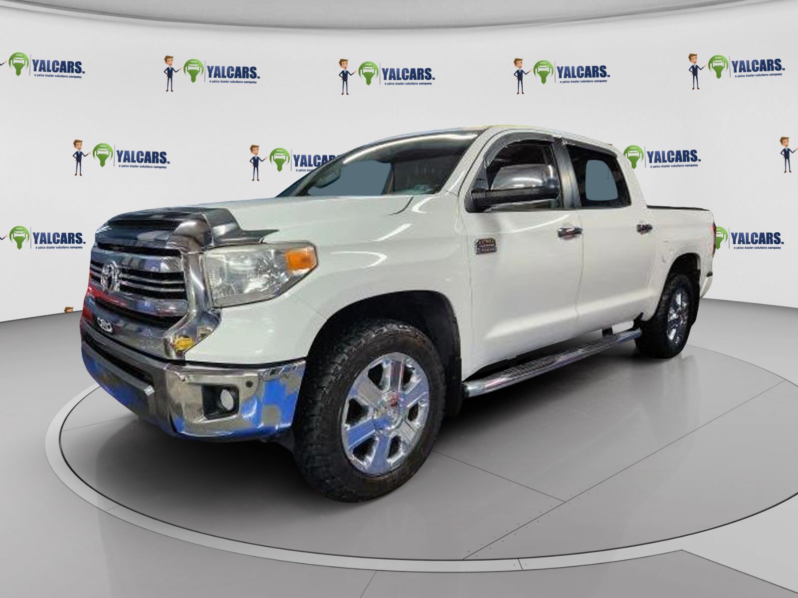 White 2016 Toyota Tundra Pickup Truck Four-Wheel Drive 6-Speed Automatic Overdrive