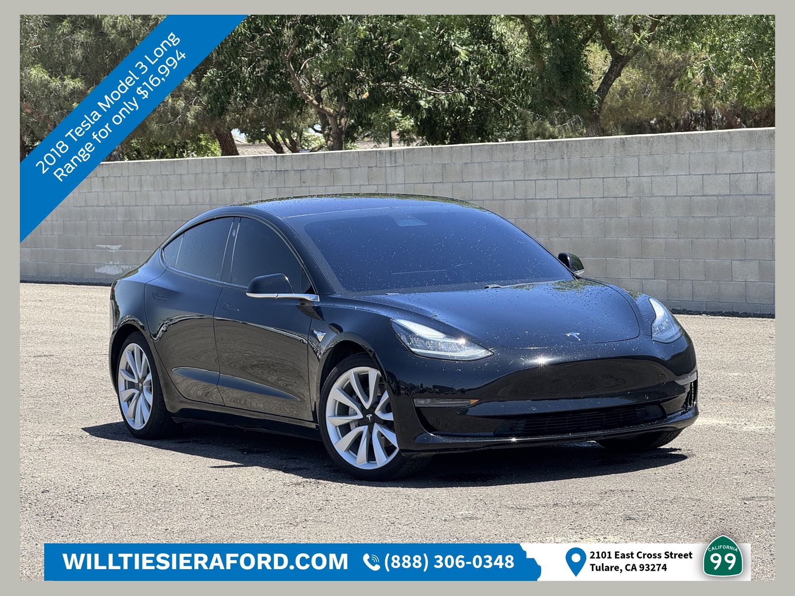 2018 Tesla Model 3 Long Range RWD