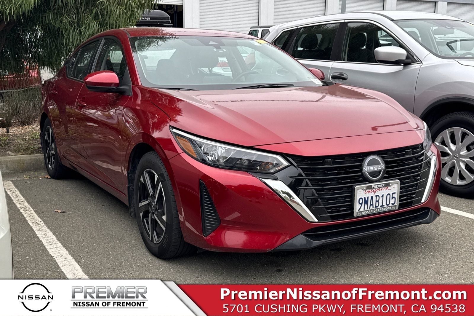 Red (Scarlet Ember Tintcoat) 2024 Nissan Sentra Sedan Front-Wheel Drive Continuously Variable Transmission