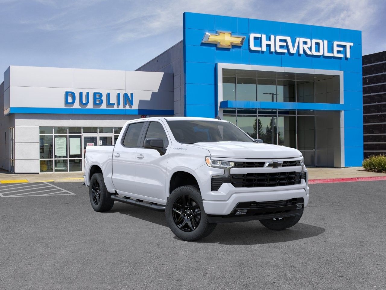Summit White 2026 Chevrolet Silverado 1500 Pickup Truck 4X2 8-Speed Automatic