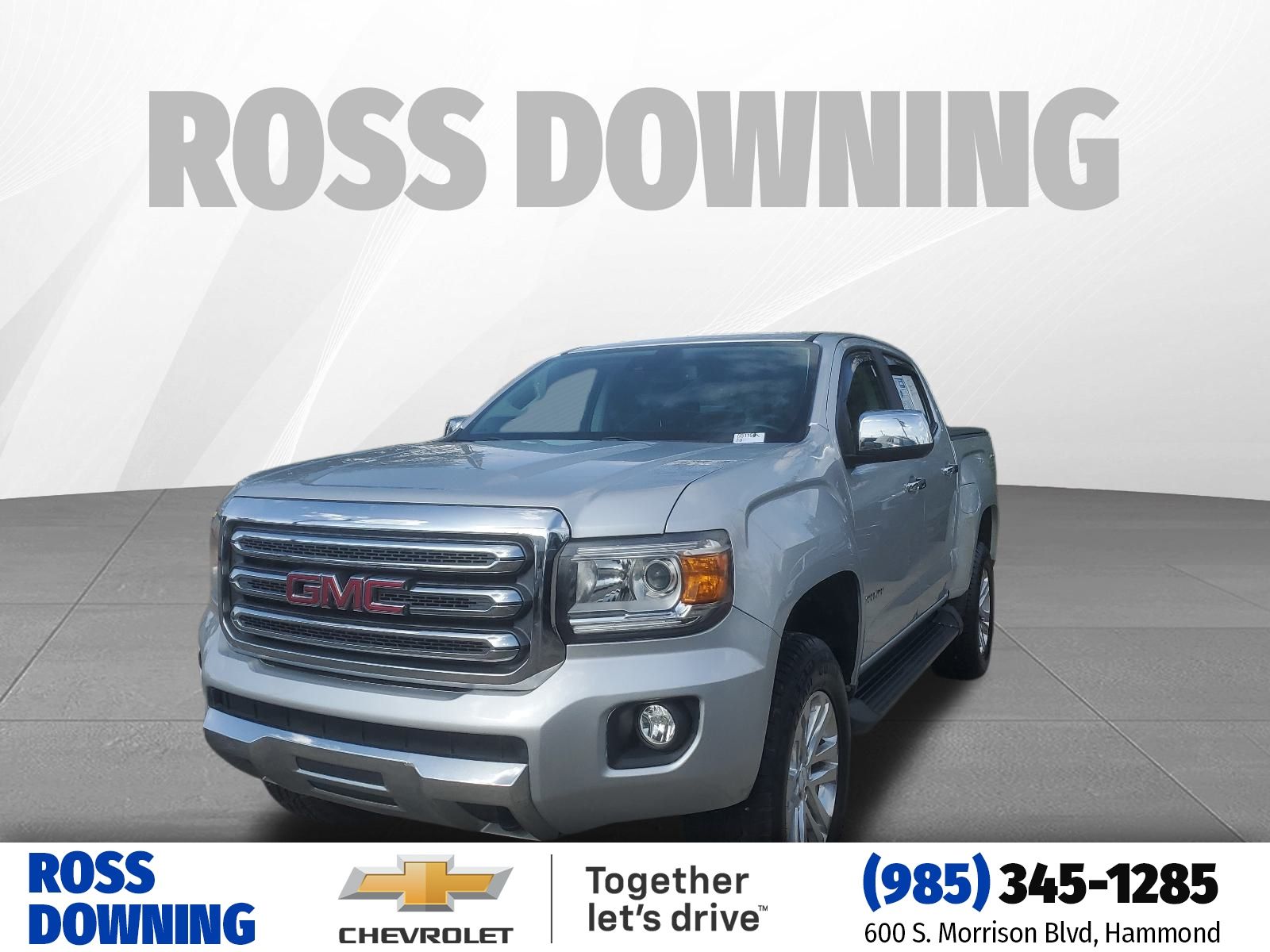 2018 GMC Canyon SLT Crew Cab 4WD