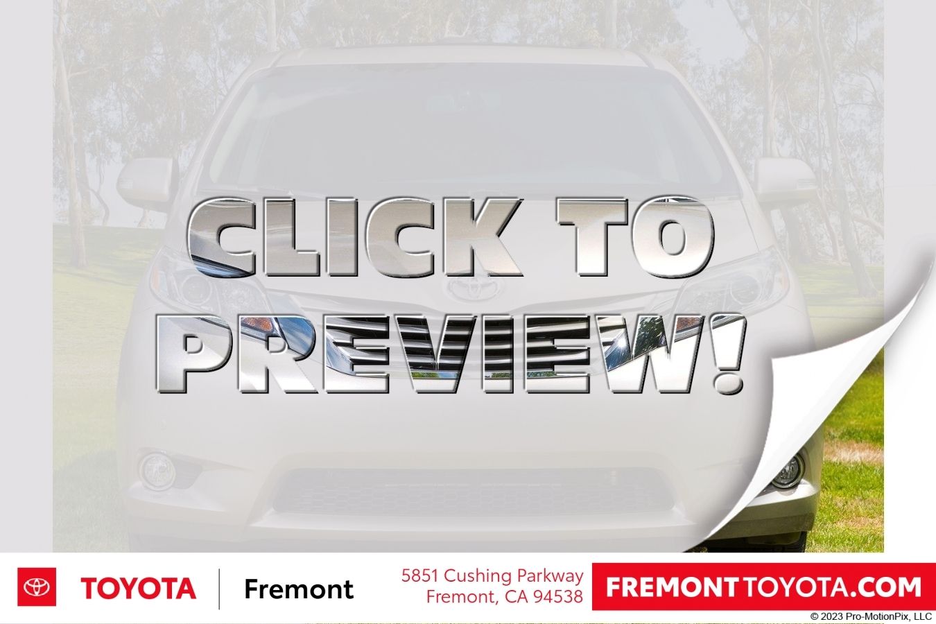 Predawn Gray Mica 2016 Toyota Sienna Minivan Front-Wheel Drive 6-Speed Automatic Overdrive