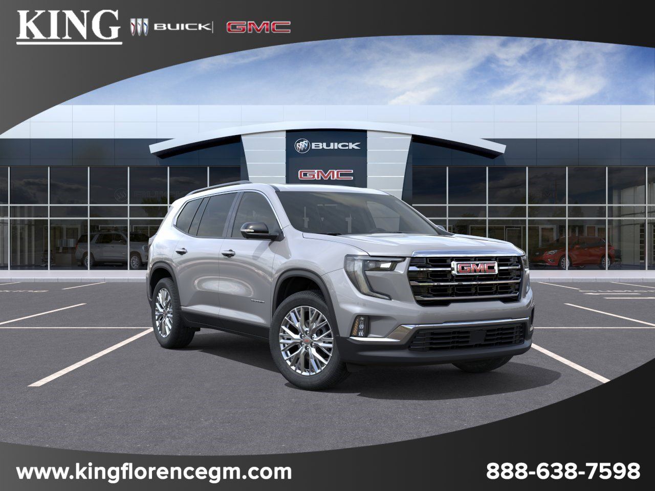 Sterling Metallic 2026 GMC Acadia Elevation FWD SUV / Crossover Front-Wheel Drive 8-Speed Automatic