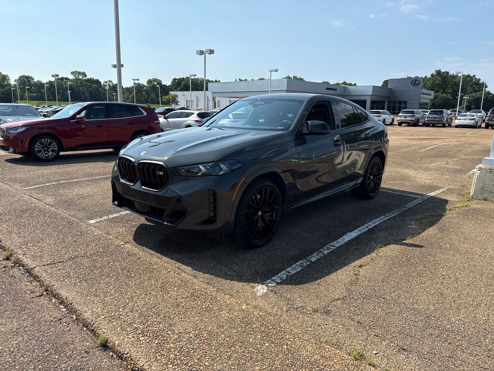 Gray (Dravit Grey Metallic) 2026 BMW X6 SUV / Crossover All-Wheel Drive 8-Speed Automatic