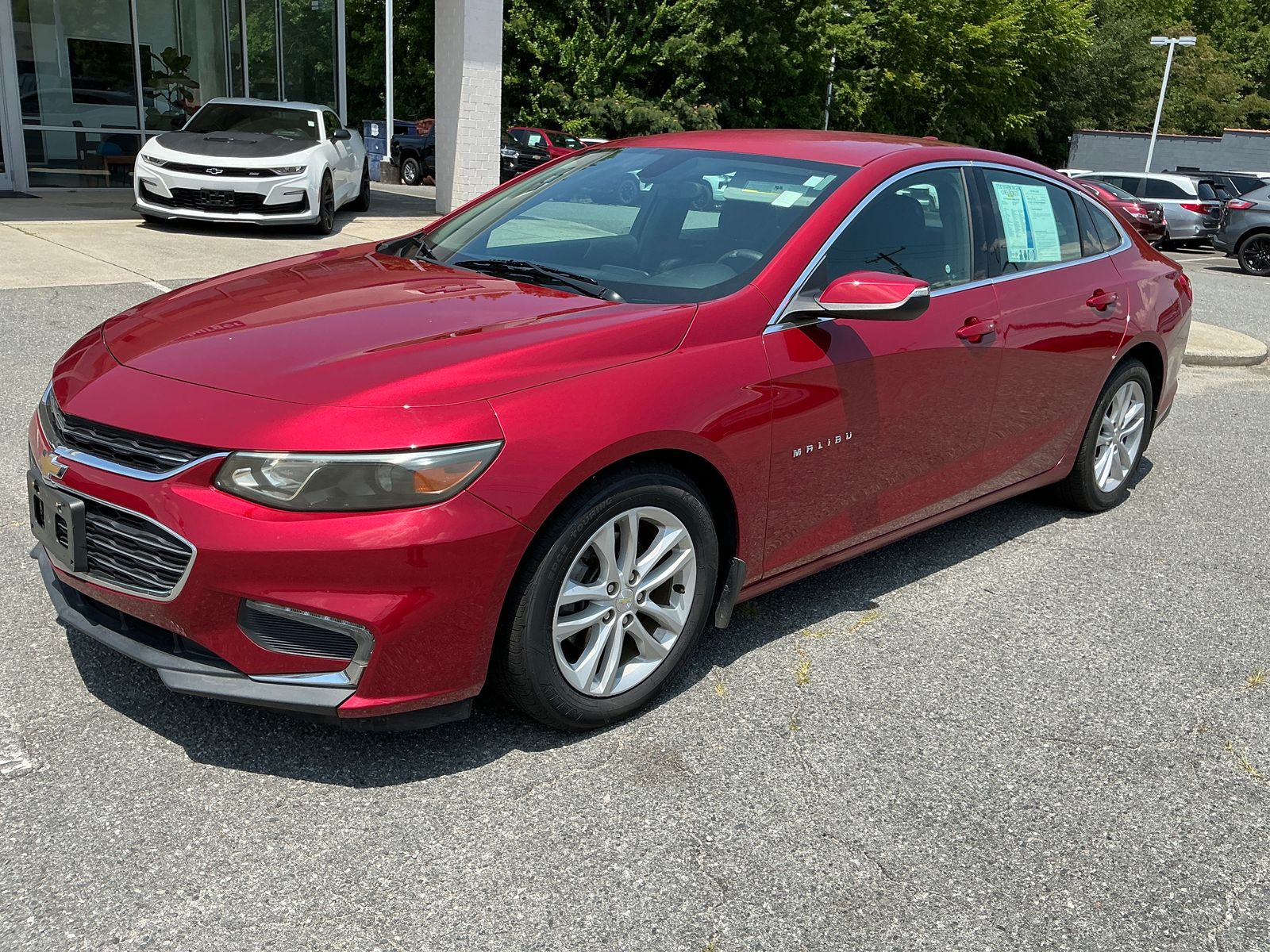 Crystal Red Tintcoat 2016 Chevrolet Malibu Sedan Front-Wheel Drive 6-Speed Automatic