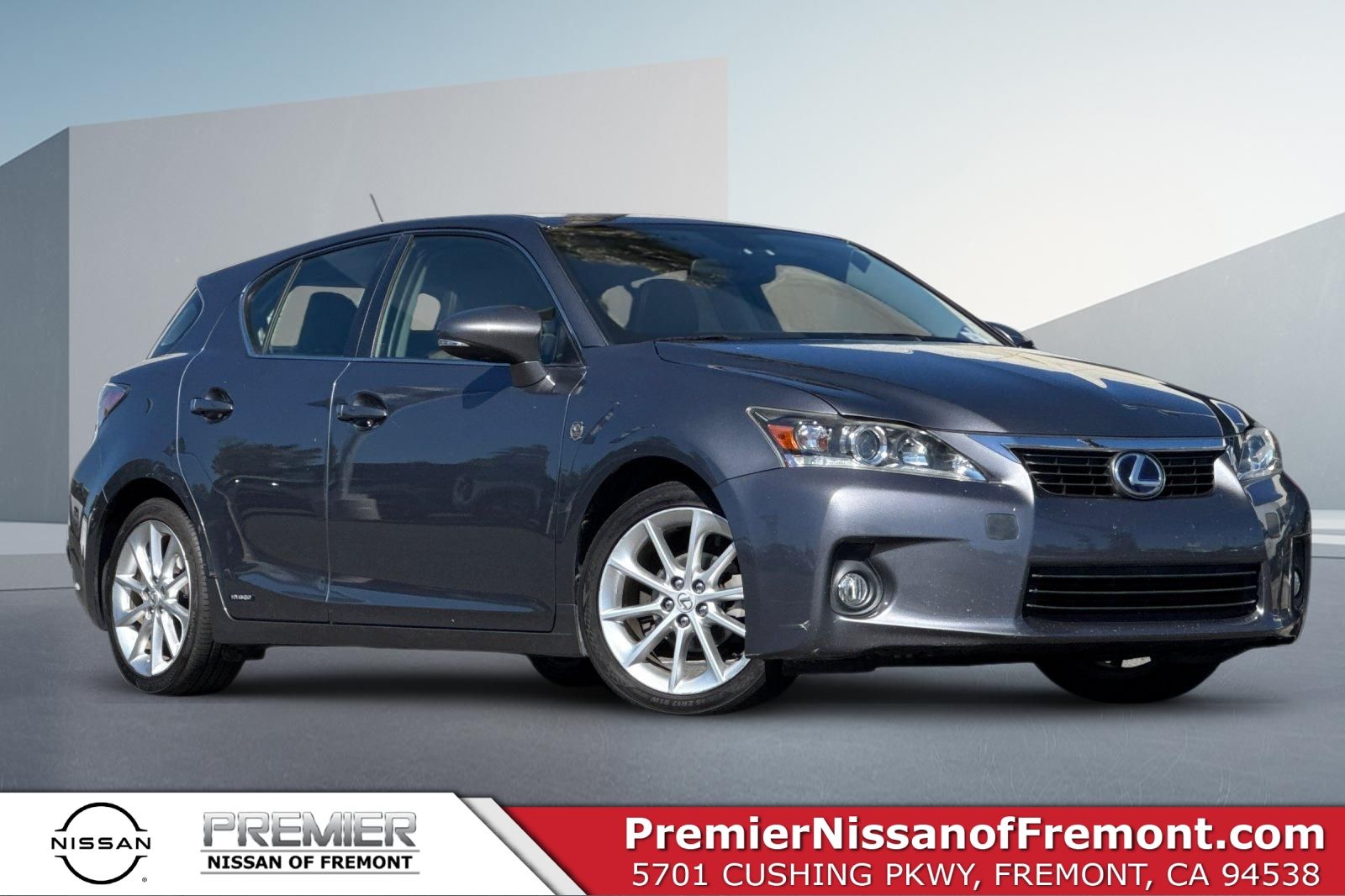 Gray Pearl 2013 Lexus CT Hybrid 200h FWD Wagon Front-Wheel Drive Continuously Variable Transmission