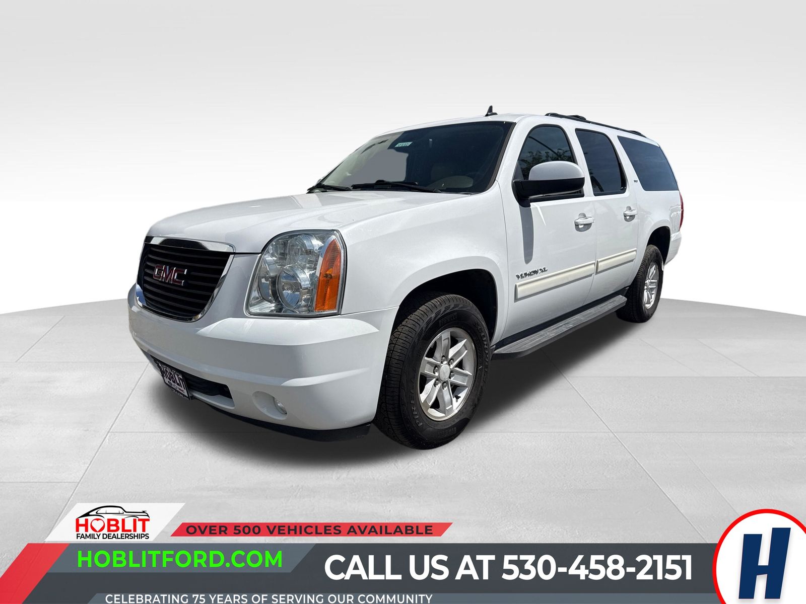 Summit White 2014 GMC Yukon XL SLT RWD SUV / Crossover 4X2 6-Speed Automatic Overdrive