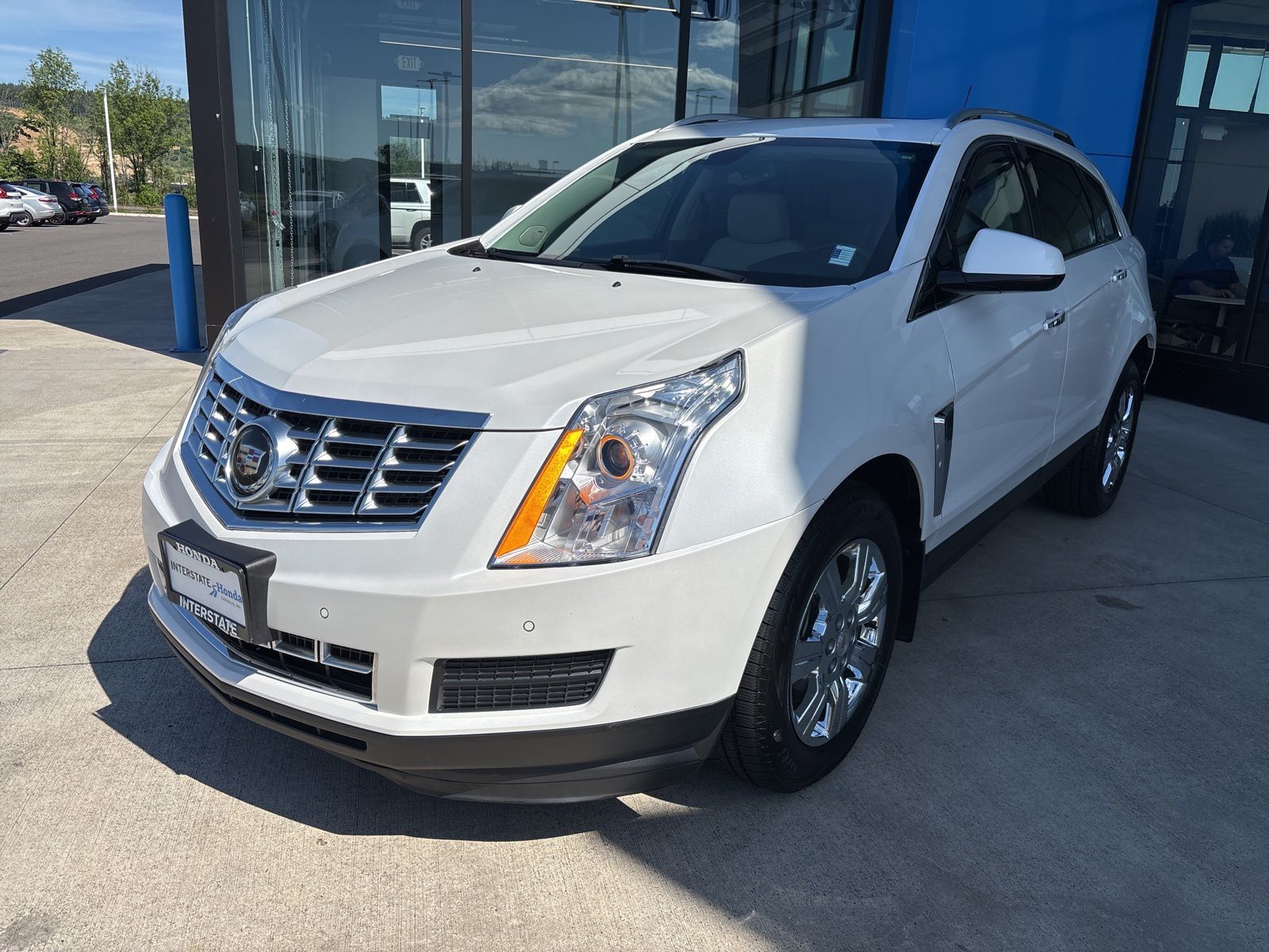 Gray (Platinum Ice Tricoat) 2015 Cadillac SRX Luxury AWD SUV / Crossover All-Wheel Drive 6-Speed Automatic