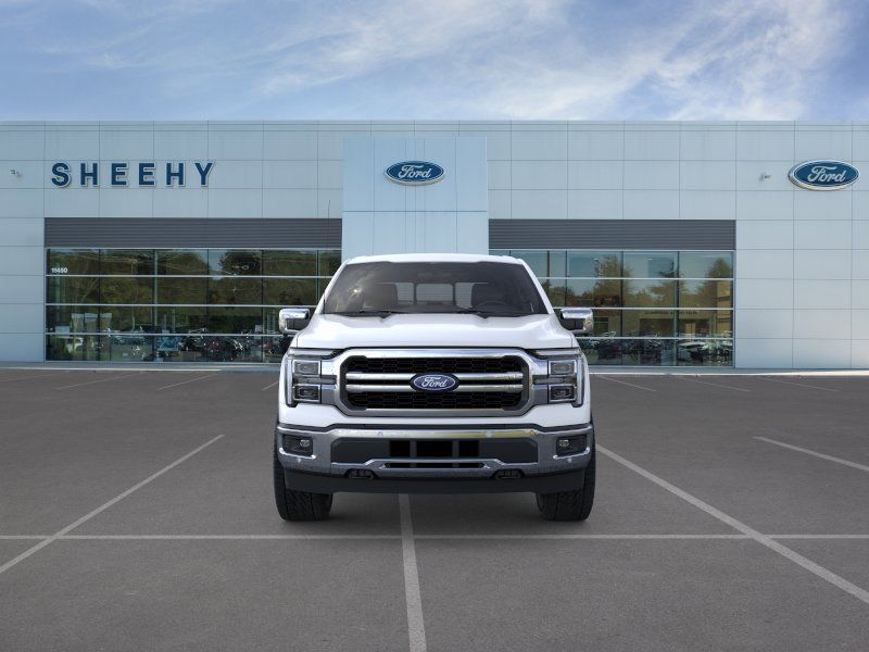 New 2026 Star White Metallic Tri-Coat Ford Lariat image 2