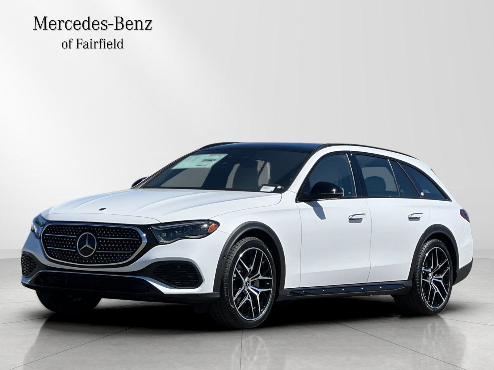 MANUFAKTUR Moonlight White Metallic 2026 Mercedes-Benz E-Class All-Terrain E 450 4MATIC Wagon All-Wheel Drive 9-Speed Automatic