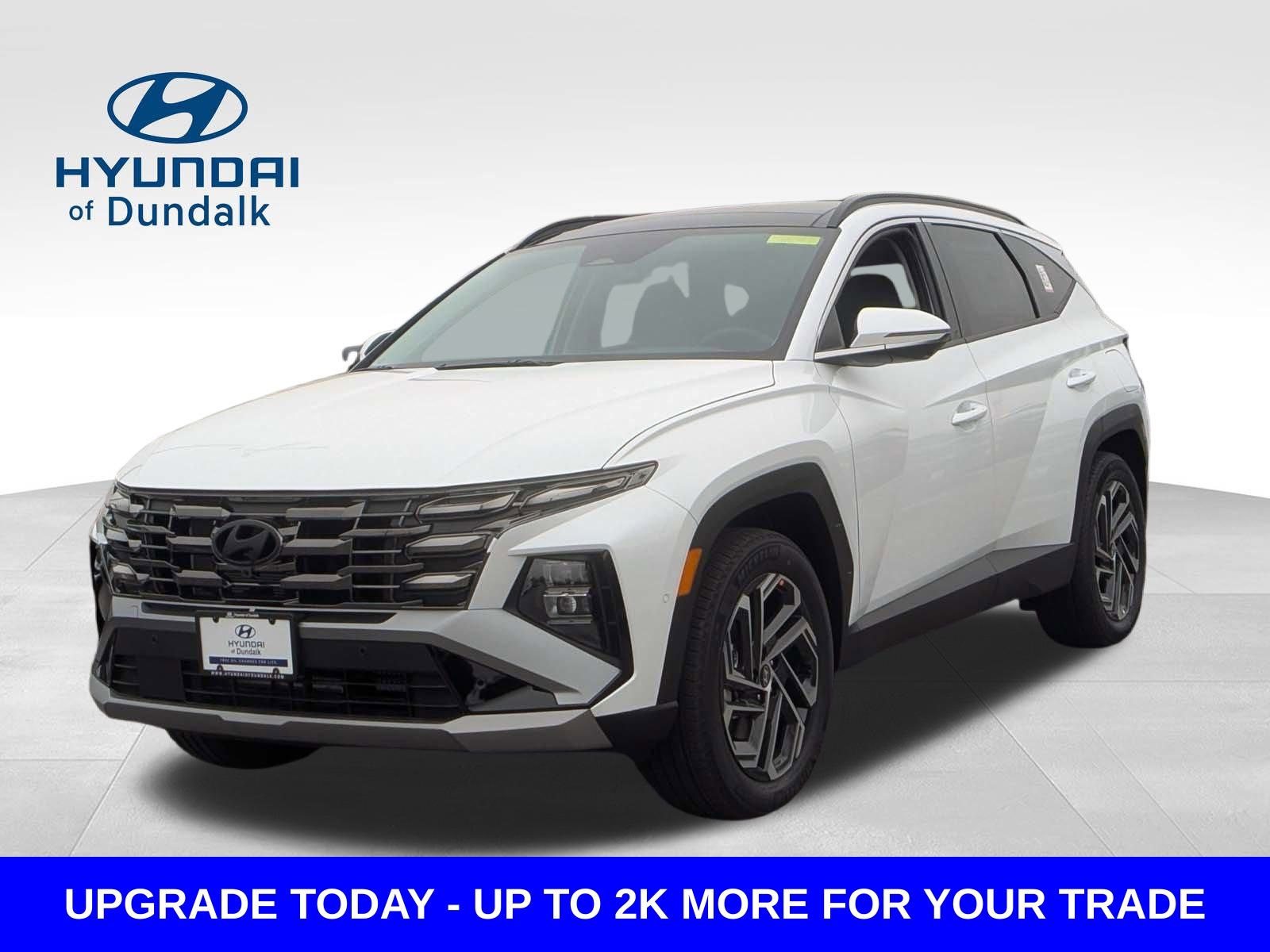 Creamy White Pearl 2026 Hyundai Tucson Hybrid Plug-In Limited AWD SUV / Crossover All-Wheel Drive 6-Speed Automatic