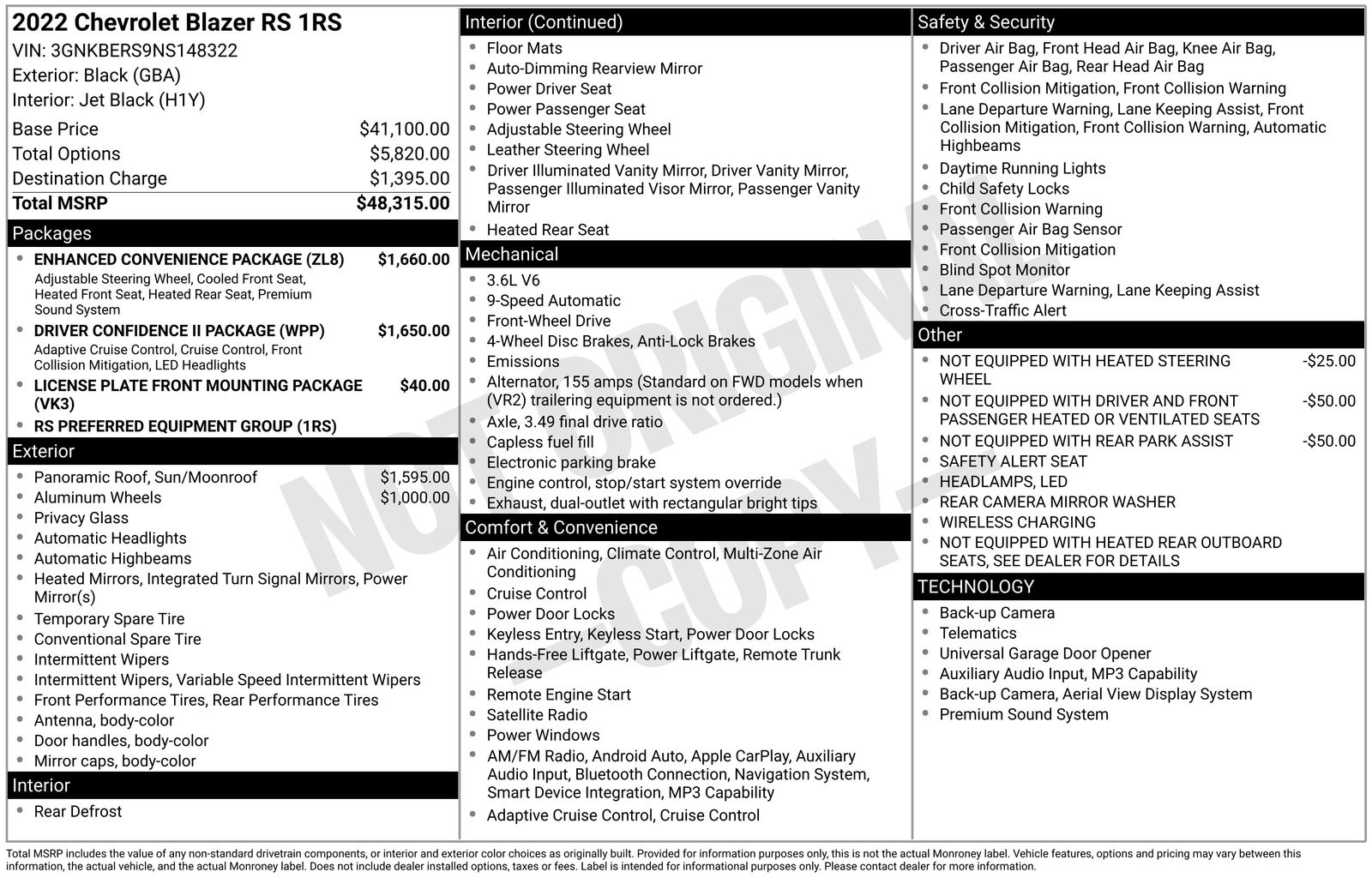 Used Car 2022 Chevrolet Blazer  Rs For Sale Under $30,000 In Austin, Texas