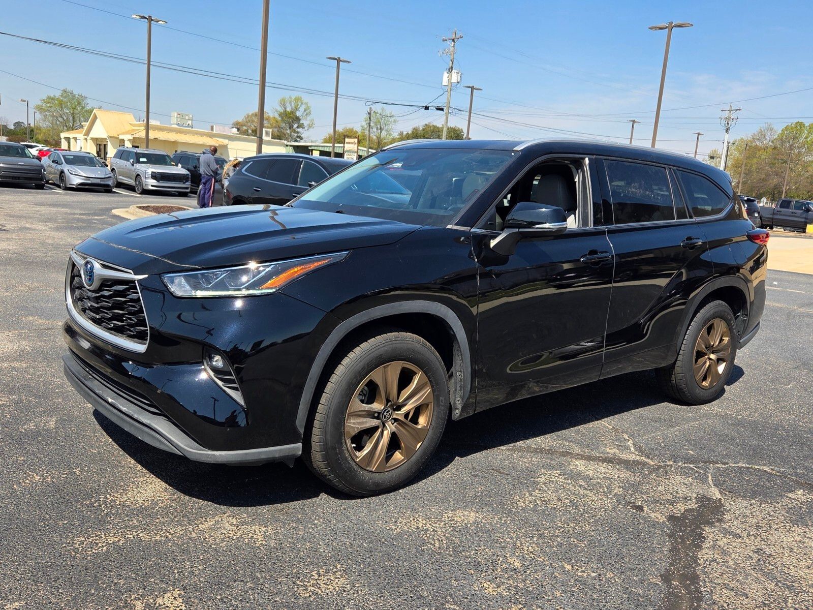 Used 2022 Midnight Black Metallic Toyota Bronze Edition image 3