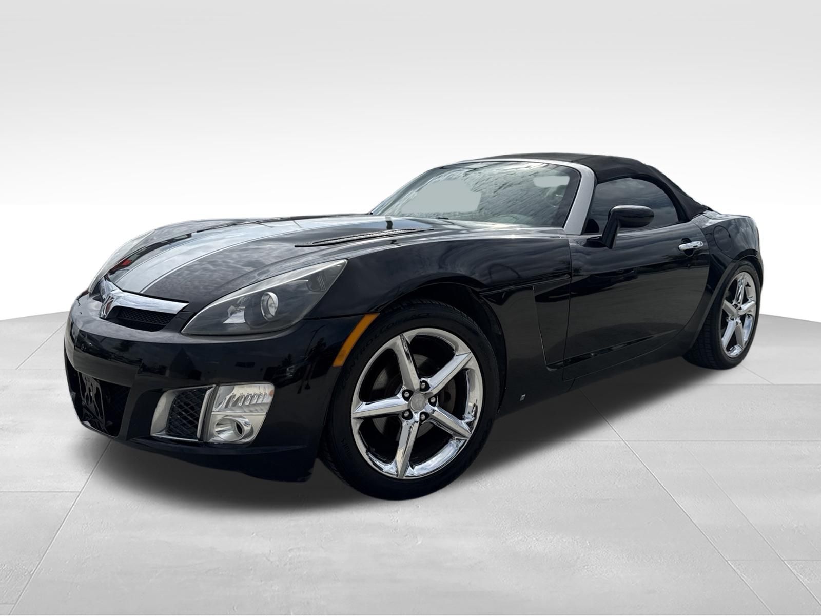 Onyx Black 2007 Saturn Sky Convertible Rear-Wheel Drive 5-Speed Automatic