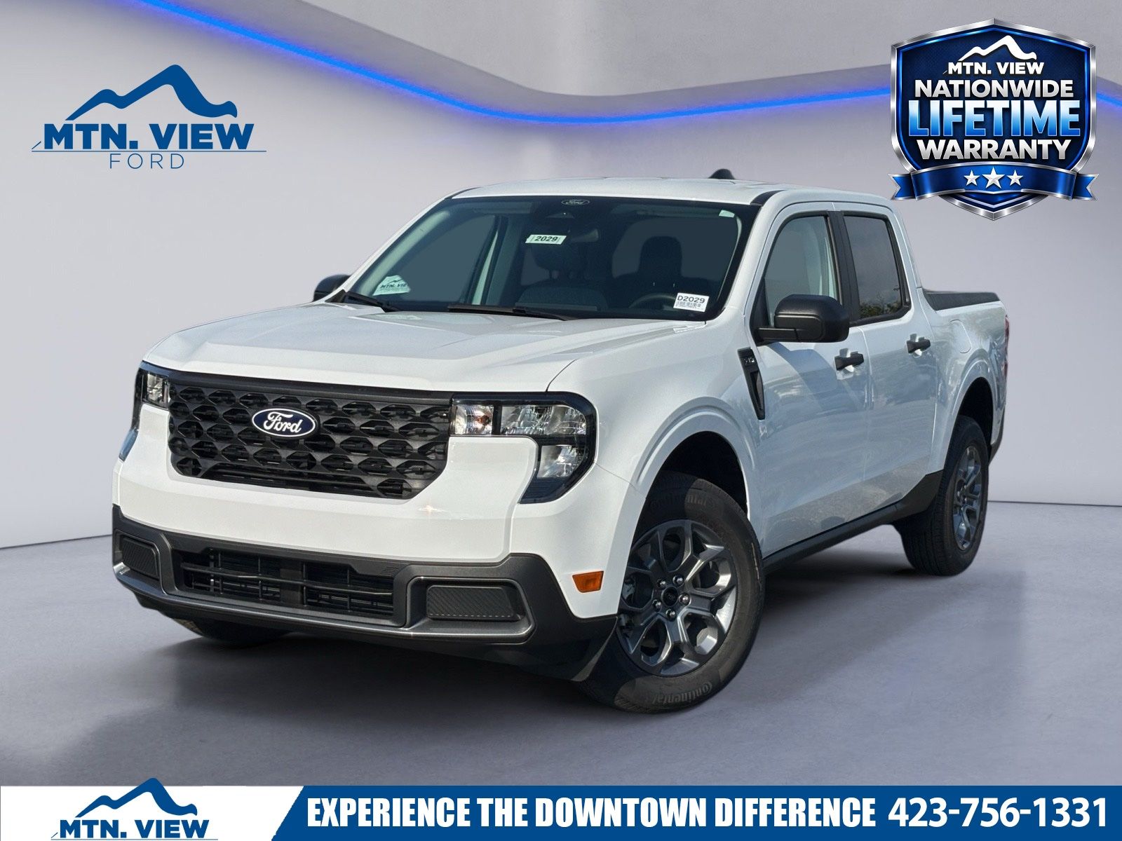Oxford White 2026 Ford Maverick Pickup Truck Front-Wheel Drive Continuously Variable Transmission