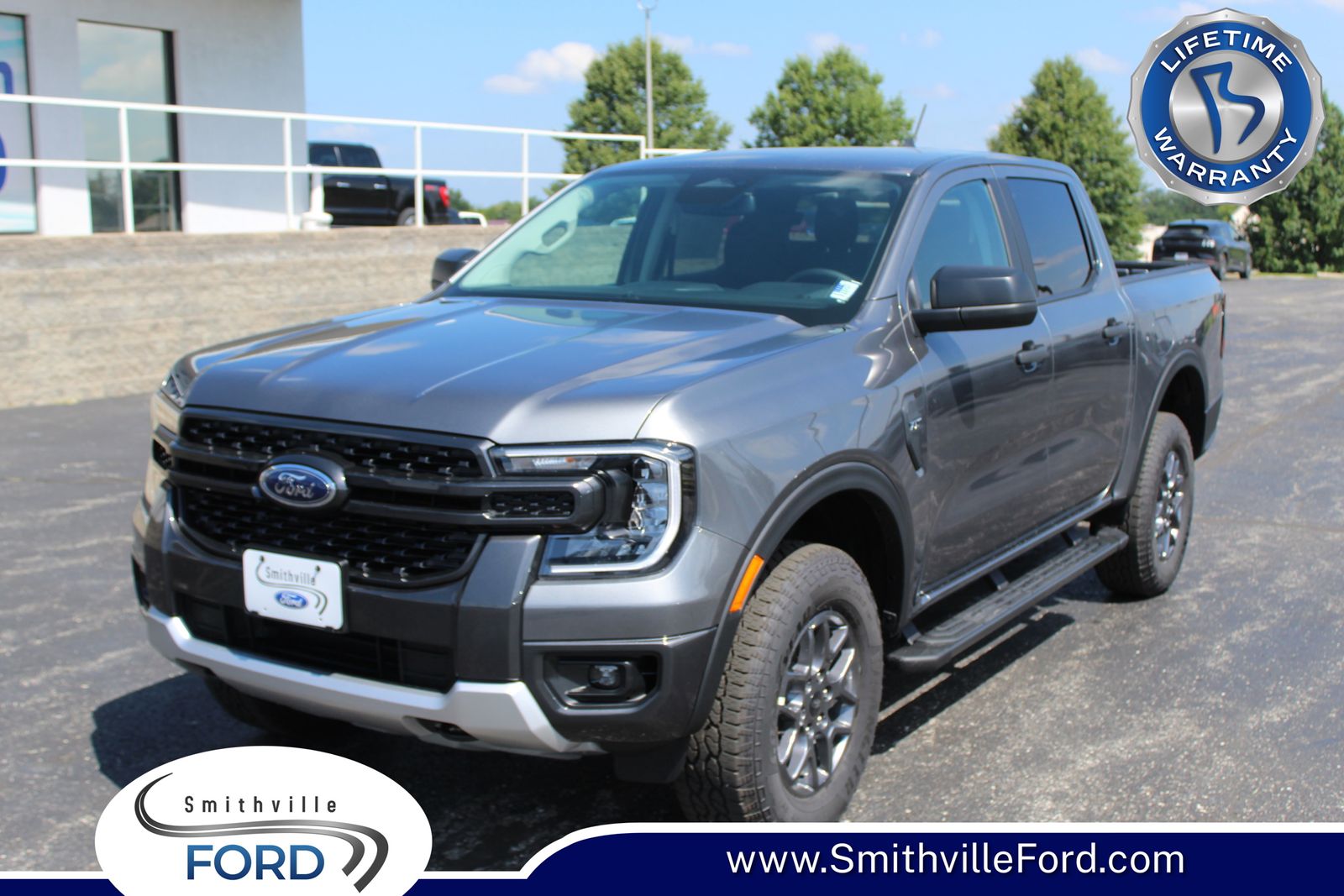 Carbonized Gray Metallic 2026 Ford Ranger Pickup Truck Four-Wheel Drive Automatic