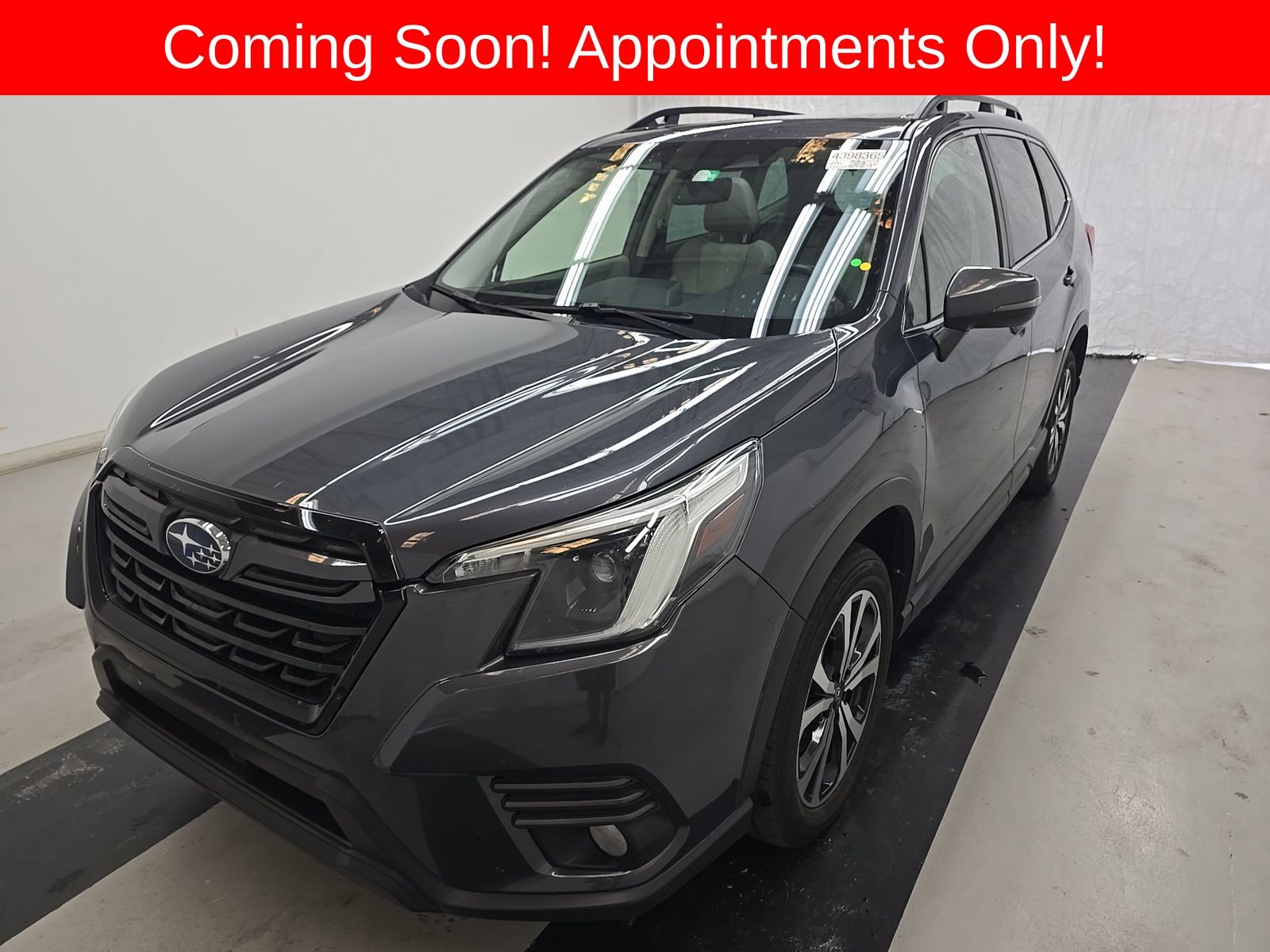 Magnetite Gray Metallic 2023 Subaru Forester Limited Crossover AWD SUV / Crossover All-Wheel Drive Continuously Variable Transmission