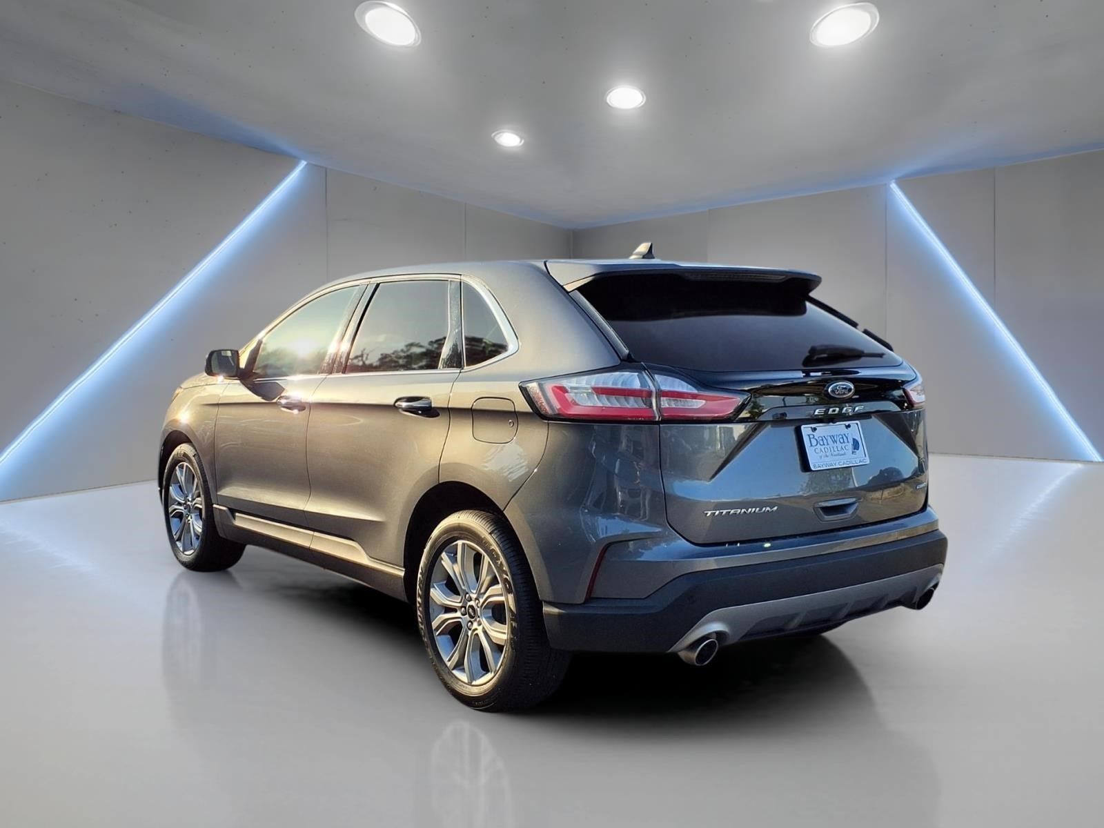 2024 Ford Edge Titanium Gray at Classic Chevrolet Galveston