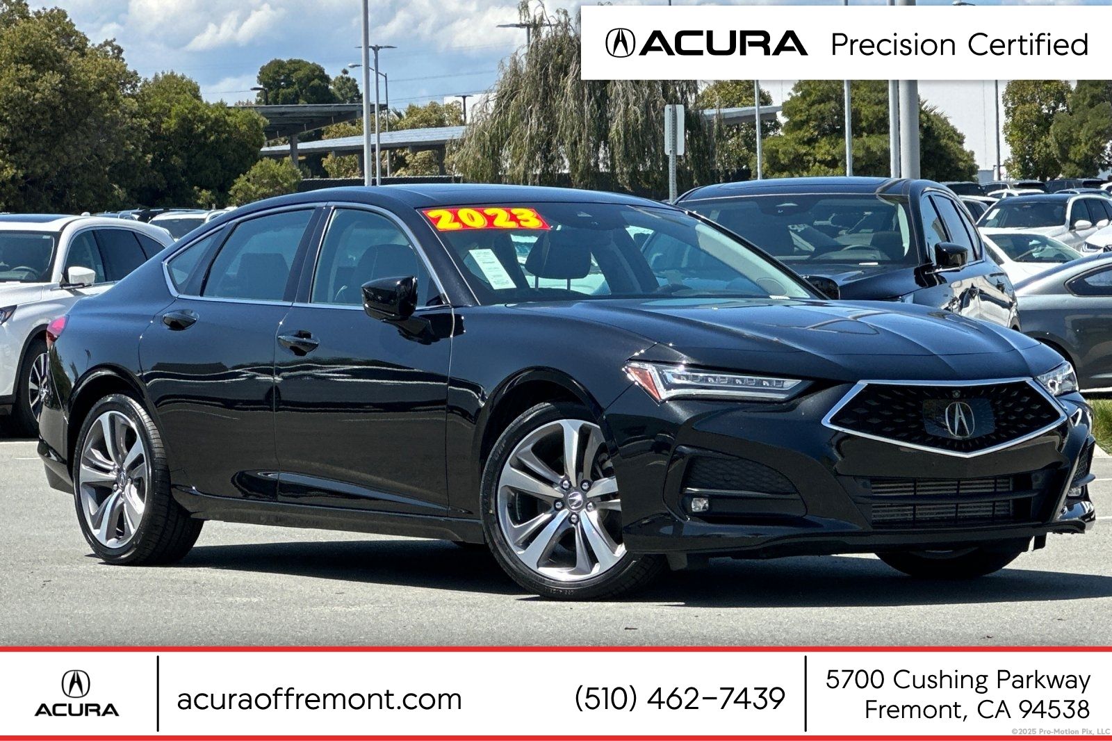 Black 2023 Acura TLX SH-AWD with Advance Package Sedan All-Wheel Drive Automatic