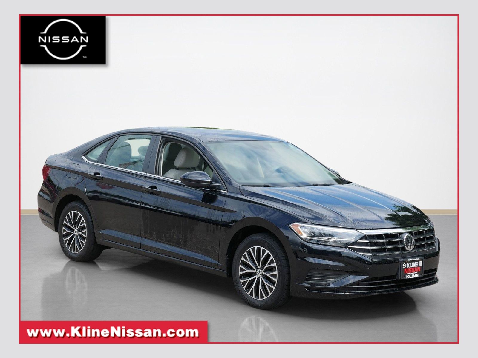 Black Uni 2019 Volkswagen Jetta Sedan Front-Wheel Drive 8-Speed Automatic