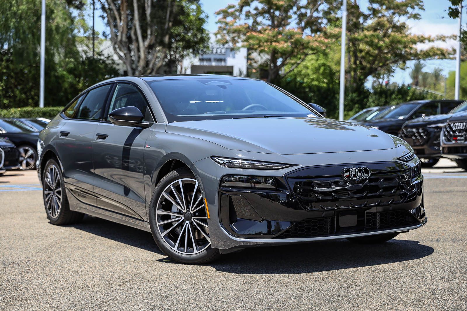Gray 2027 Audi A6 e-tron Sportback Sedan All-Wheel Drive Automatic