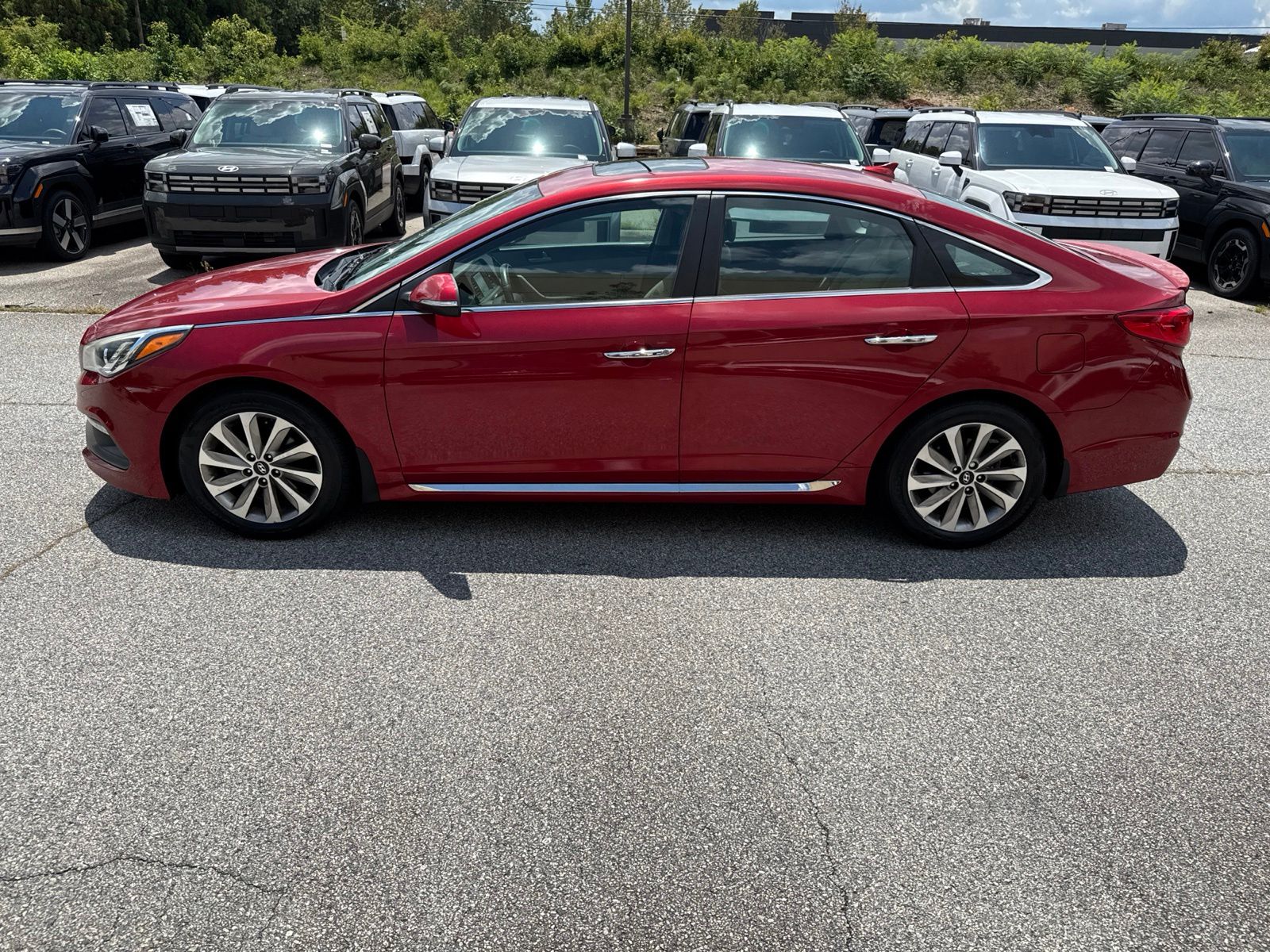 Used 2017 Red Hyundai Sport image 2