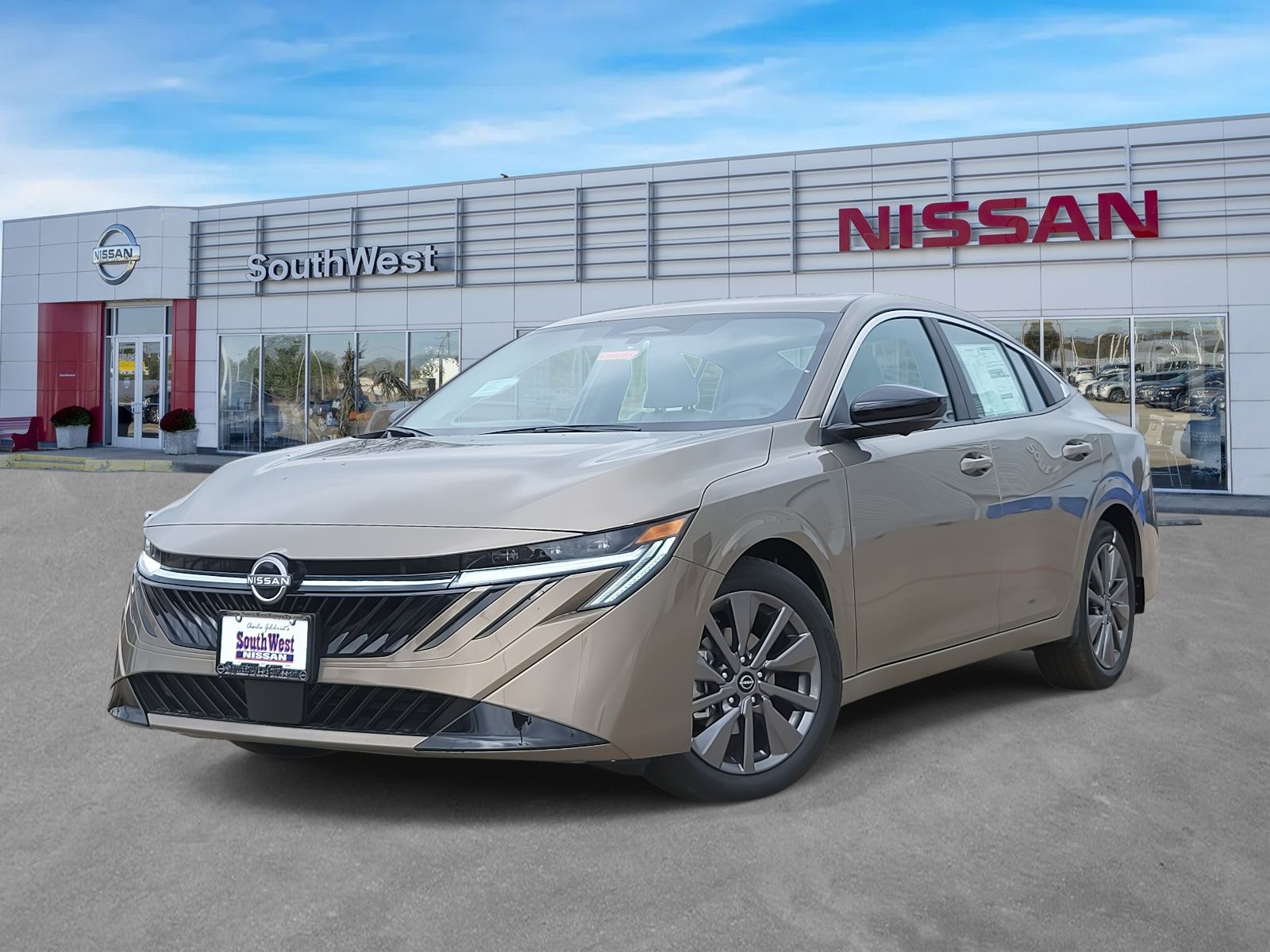 Imperial Bronze 2026 Nissan Sentra Sedan Front-Wheel Drive Continuously Variable Transmission