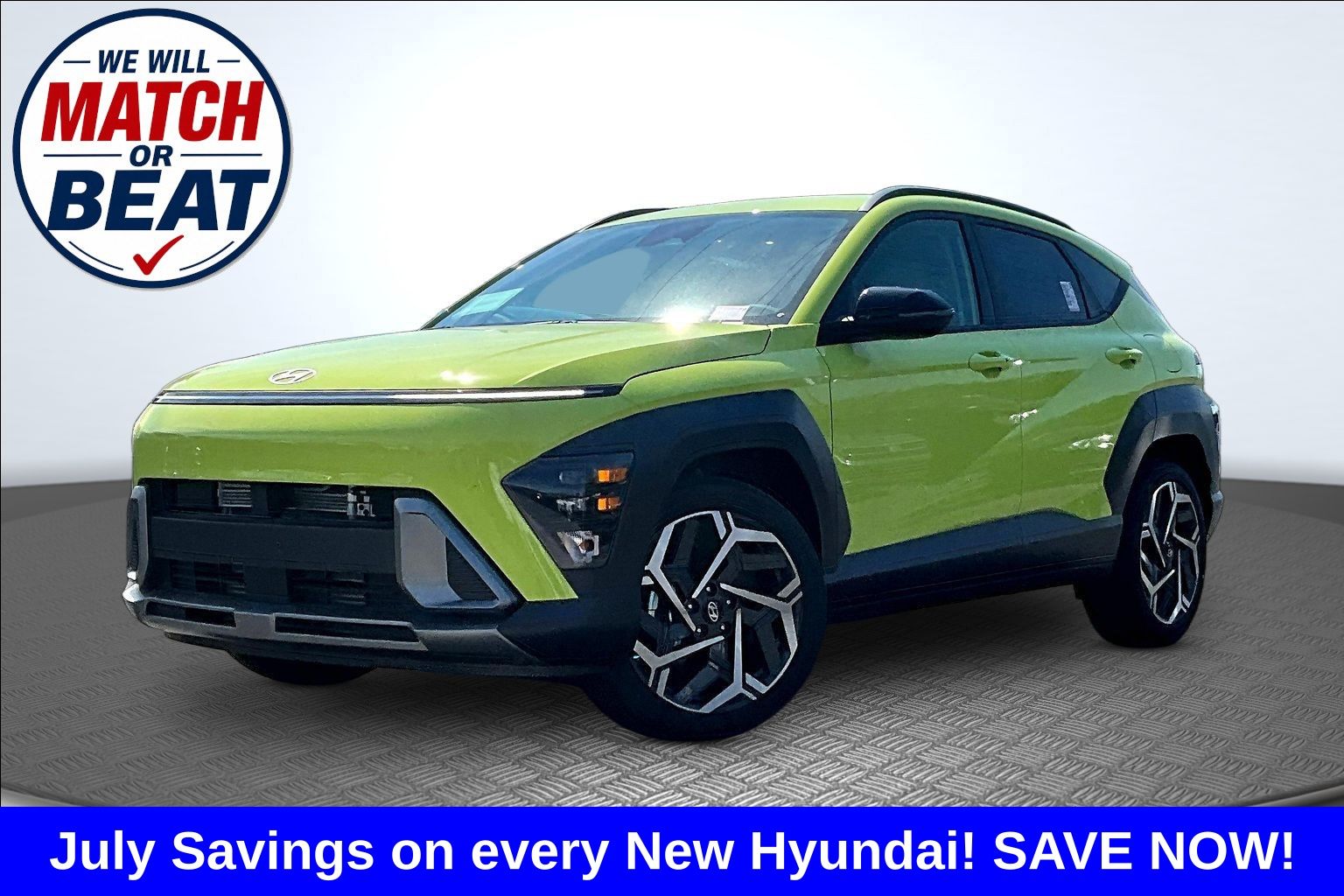 Neoteric Yellow 2026 Hyundai Kona SUV / Crossover Front-Wheel Drive 8-Speed Automatic