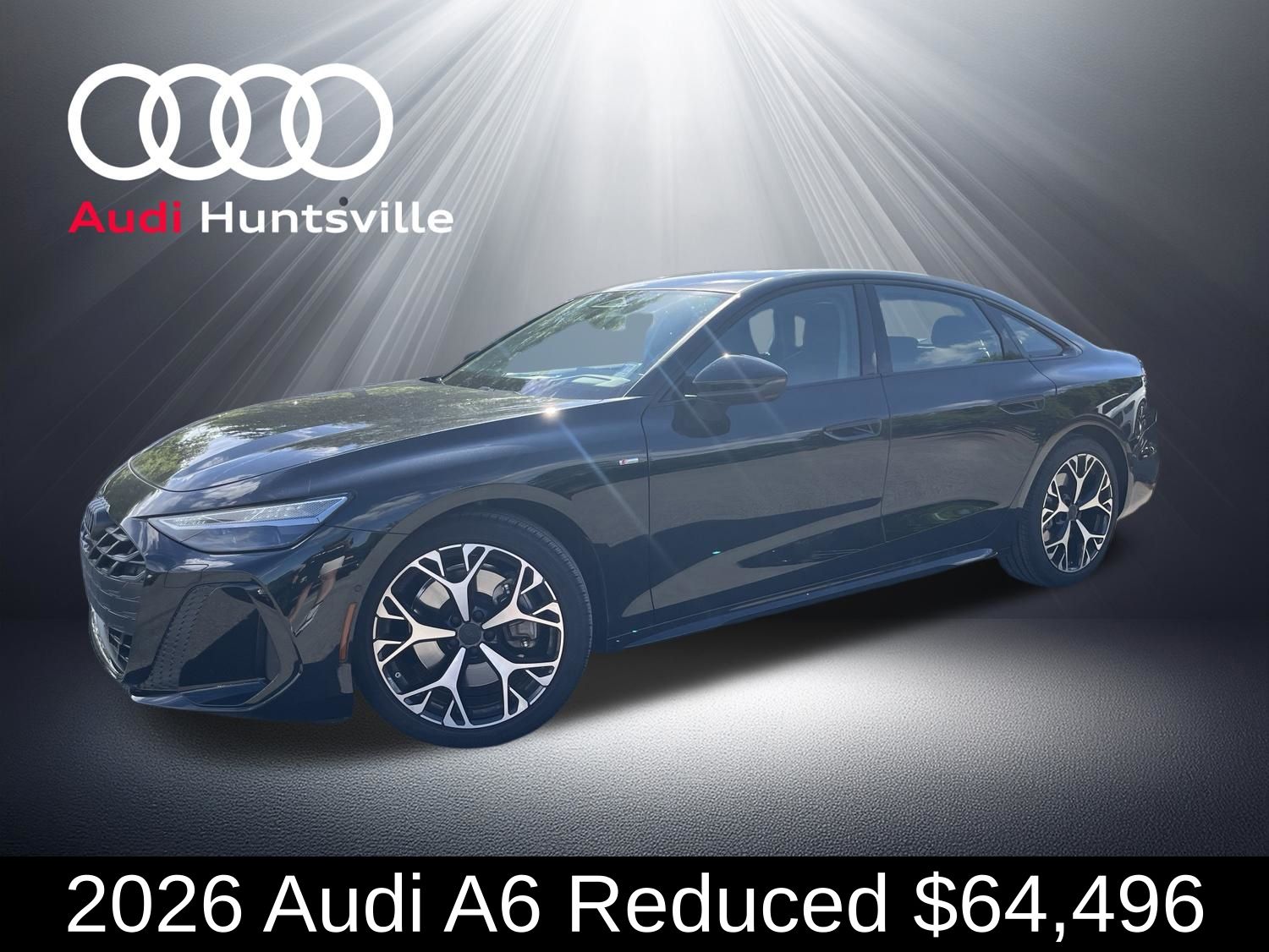 Midnight Green Metallic 2026 Audi A6 quattro Progressiv TFSI Sedan 7-Speed Automatic