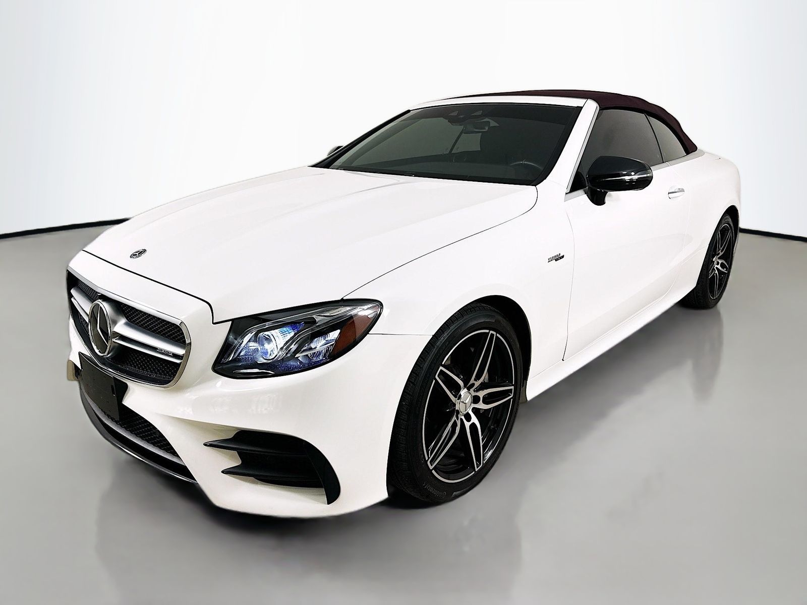 Black 2020 Mercedes-Benz E-Class Convertible All-Wheel Drive 9-Speed Automatic