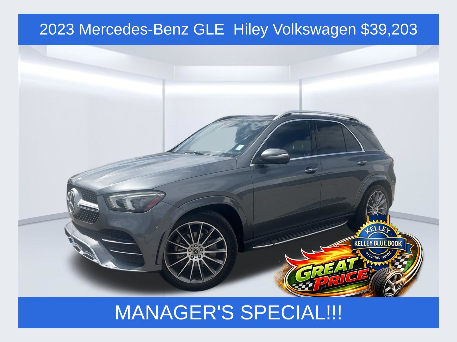 Gray 2023 Mercedes-Benz GLE SUV / Crossover All-Wheel Drive 9-Speed Automatic