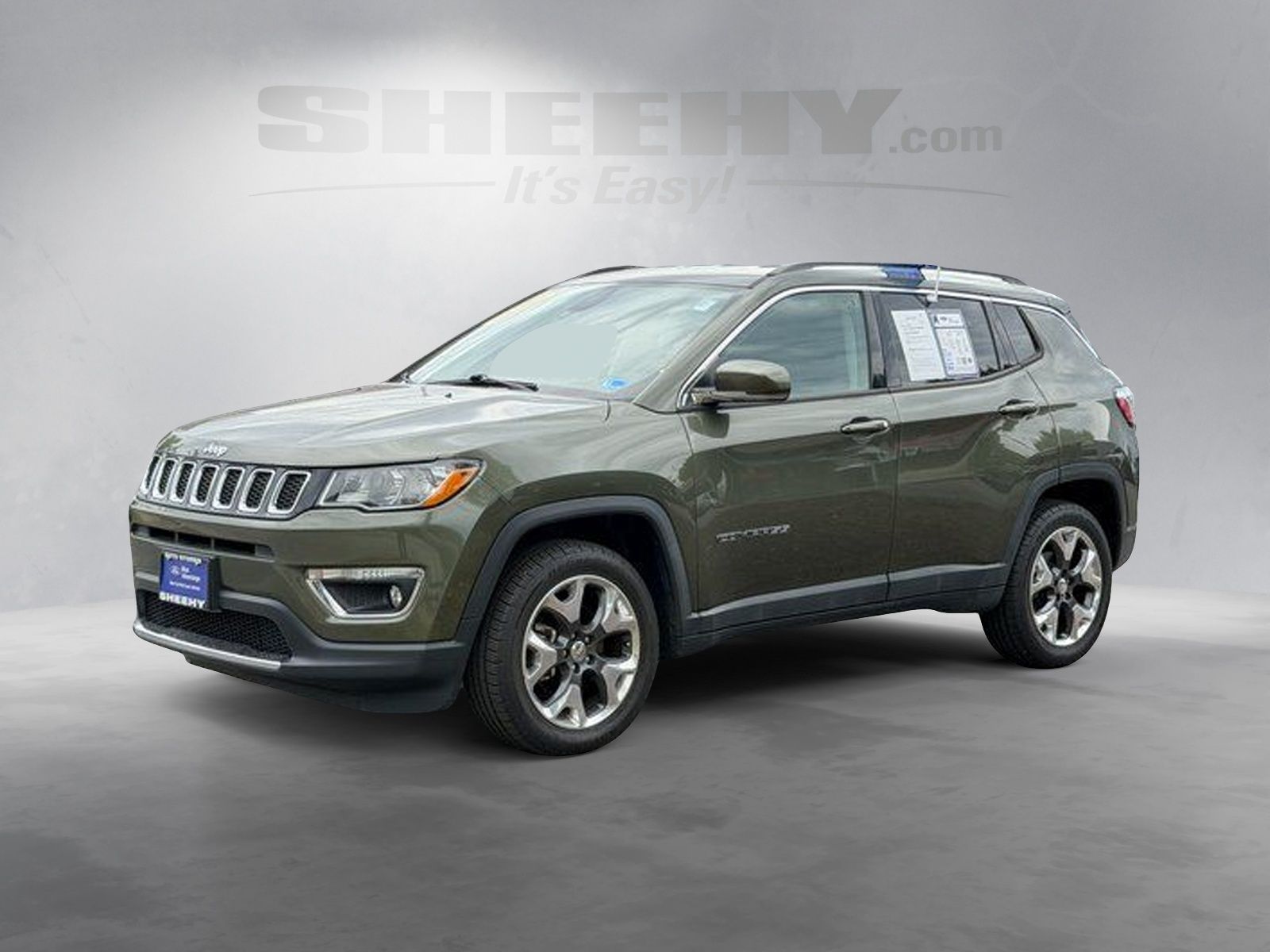 Used 2017 Olive Green Jeep Limited image 16