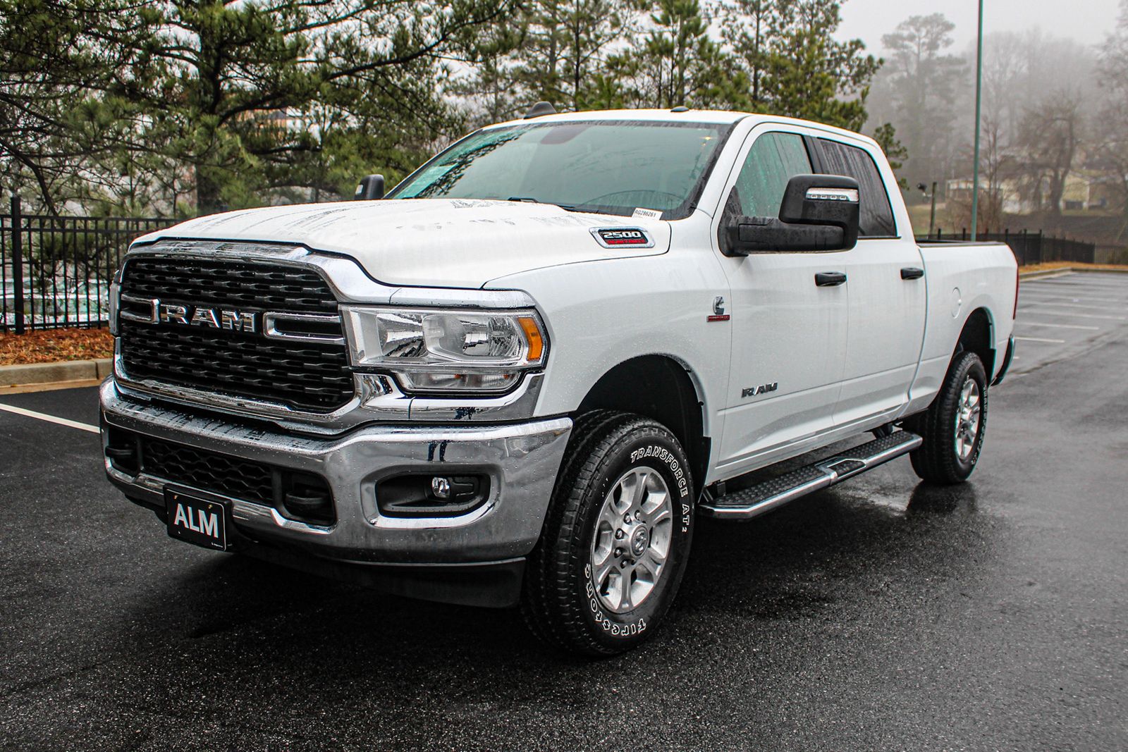 Used 2024 Bright White Clearcoat Ram Big Horn image 2