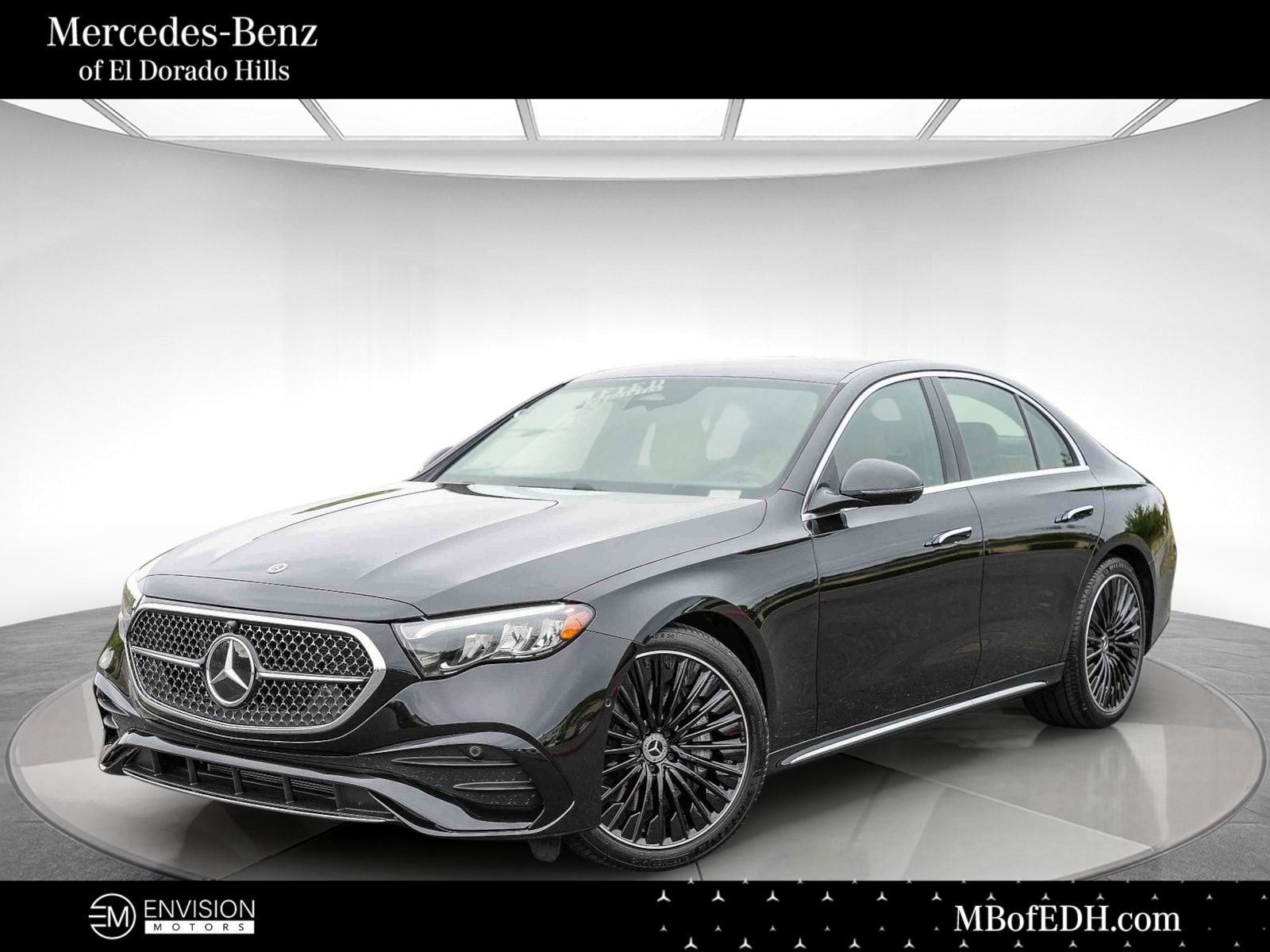 Obsidian Black 2026 Mercedes-Benz E-Class E 450 4MATIC Sedan All-Wheel Drive 9-Speed Automatic