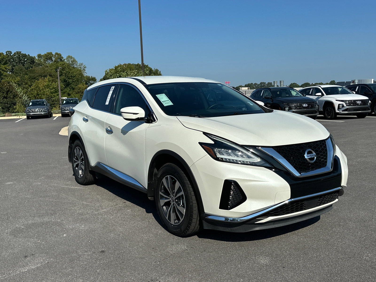 Pearl White Tricoat 2020 Nissan Murano SUV / Crossover Front-Wheel Drive Continuously Variable Transmission
