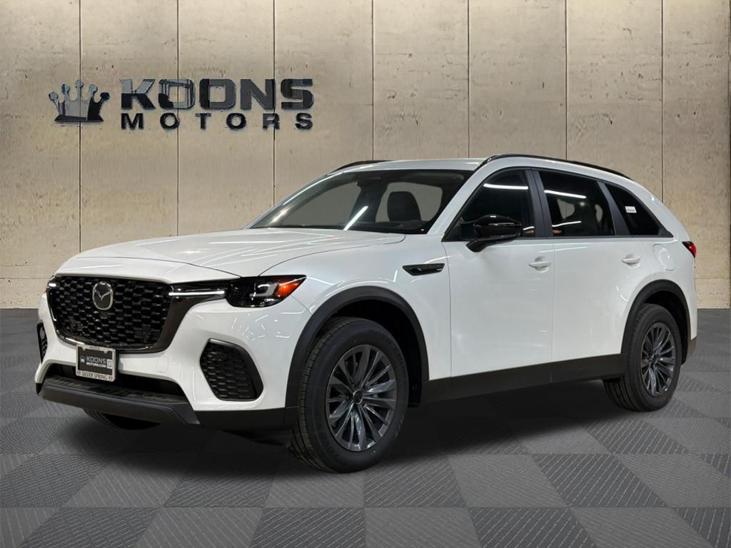 White 2026 Mazda CX-70 PHEV SC Plus AWD SUV / Crossover All-Wheel Drive 8-Speed Automatic