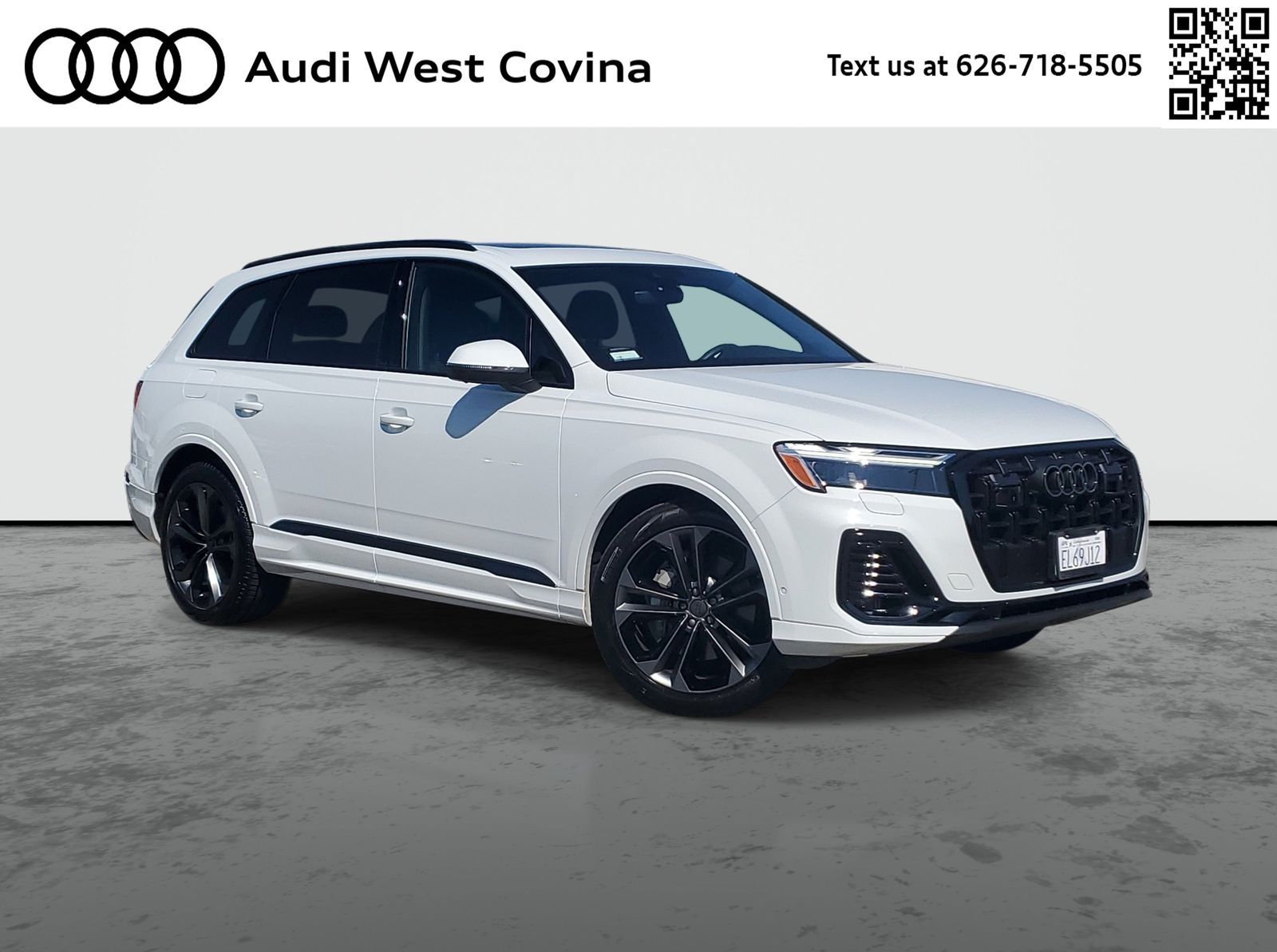 Glacier White 2026 Audi Q7 SUV / Crossover All-Wheel Drive 8-Speed Automatic