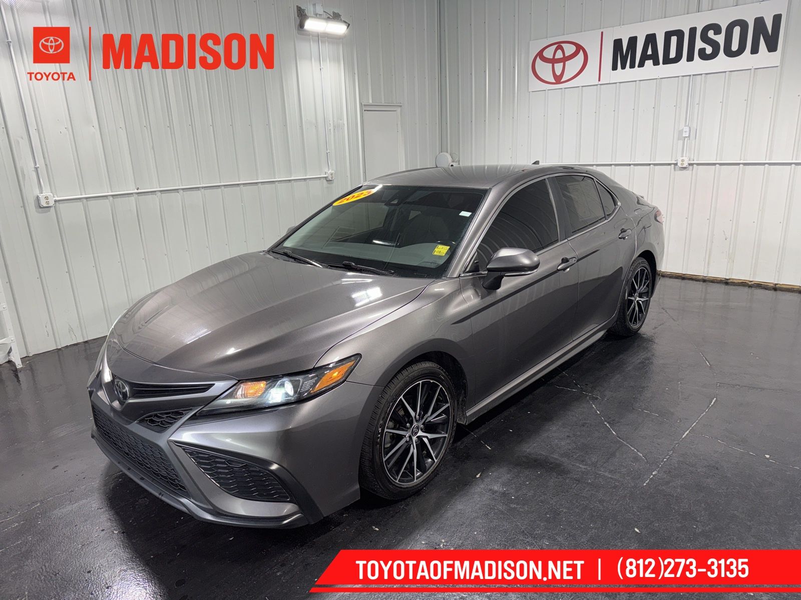 Predawn Gray Mica 2023 Toyota Camry Sedan Front-Wheel Drive 8-Speed Automatic